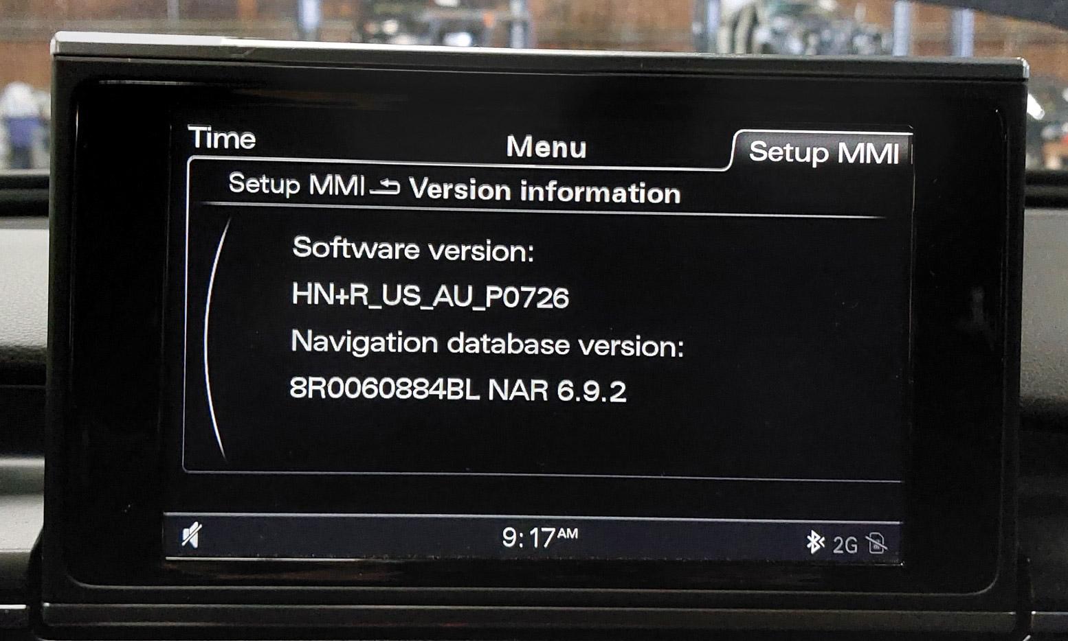 2012-2015 AUDI A6 S6 A7 S7 (C7) RADIO STEREO PHONE GPS NAVIGATION DISPLAY SCREEN — exact item pictured