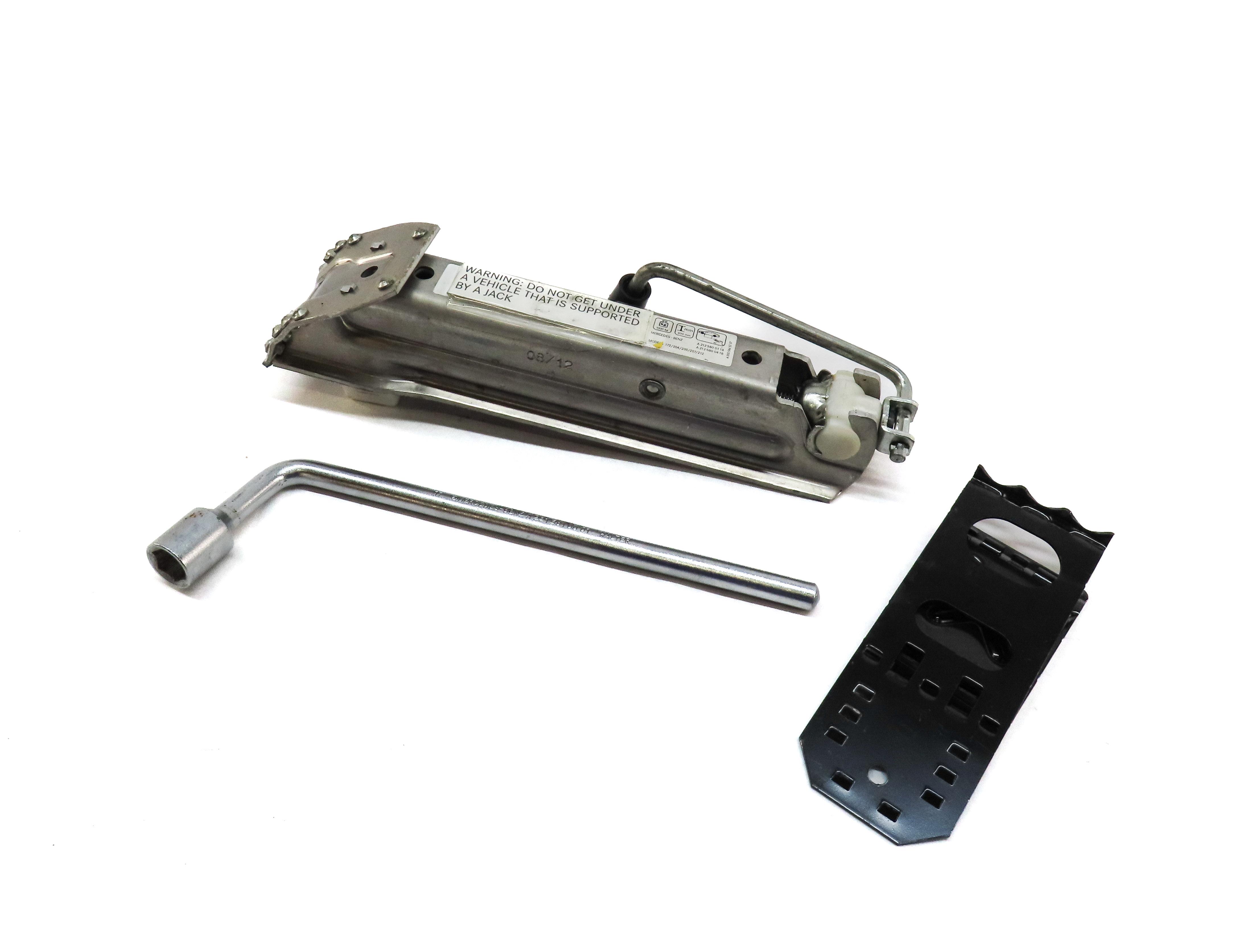 12-18 MERCEDES C E SL CLK CLS SLK (C207 W204 W207 W212 X204) TIRE JACK TOOL KIT — exact item pictured