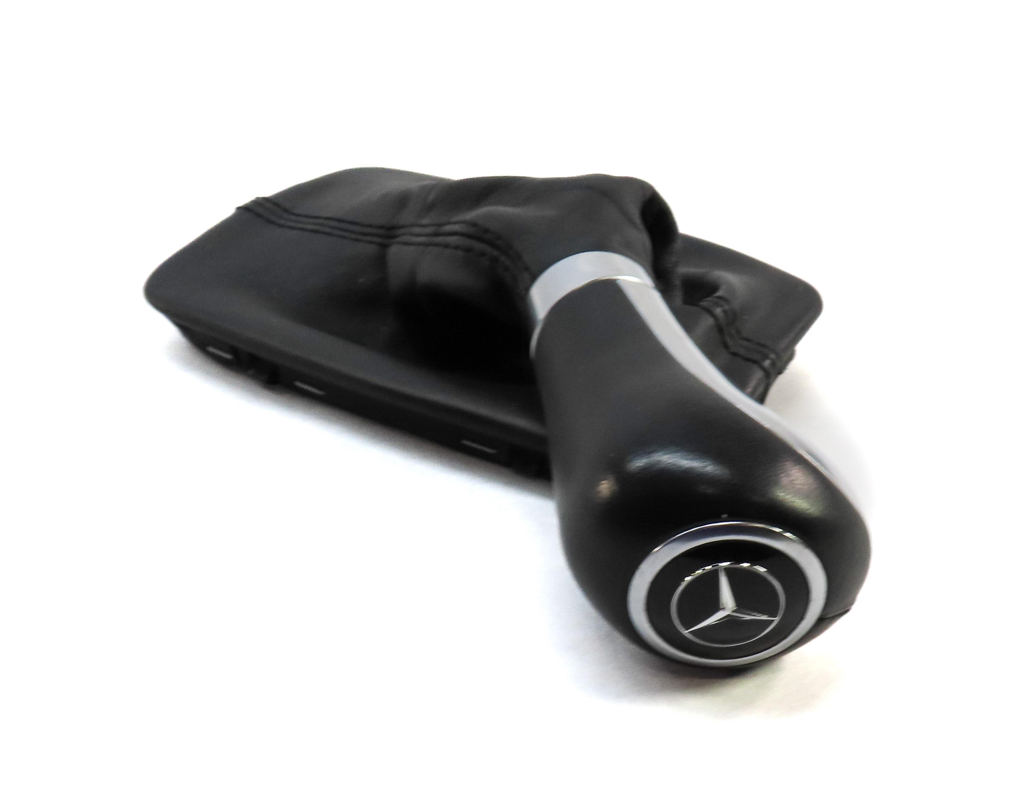 2013 MERCEDES C CLASS SEDAN W04 AUTO TRANSMISSION GEAR SHIFTER KNOB & BOOT BLACK — exact item pictured