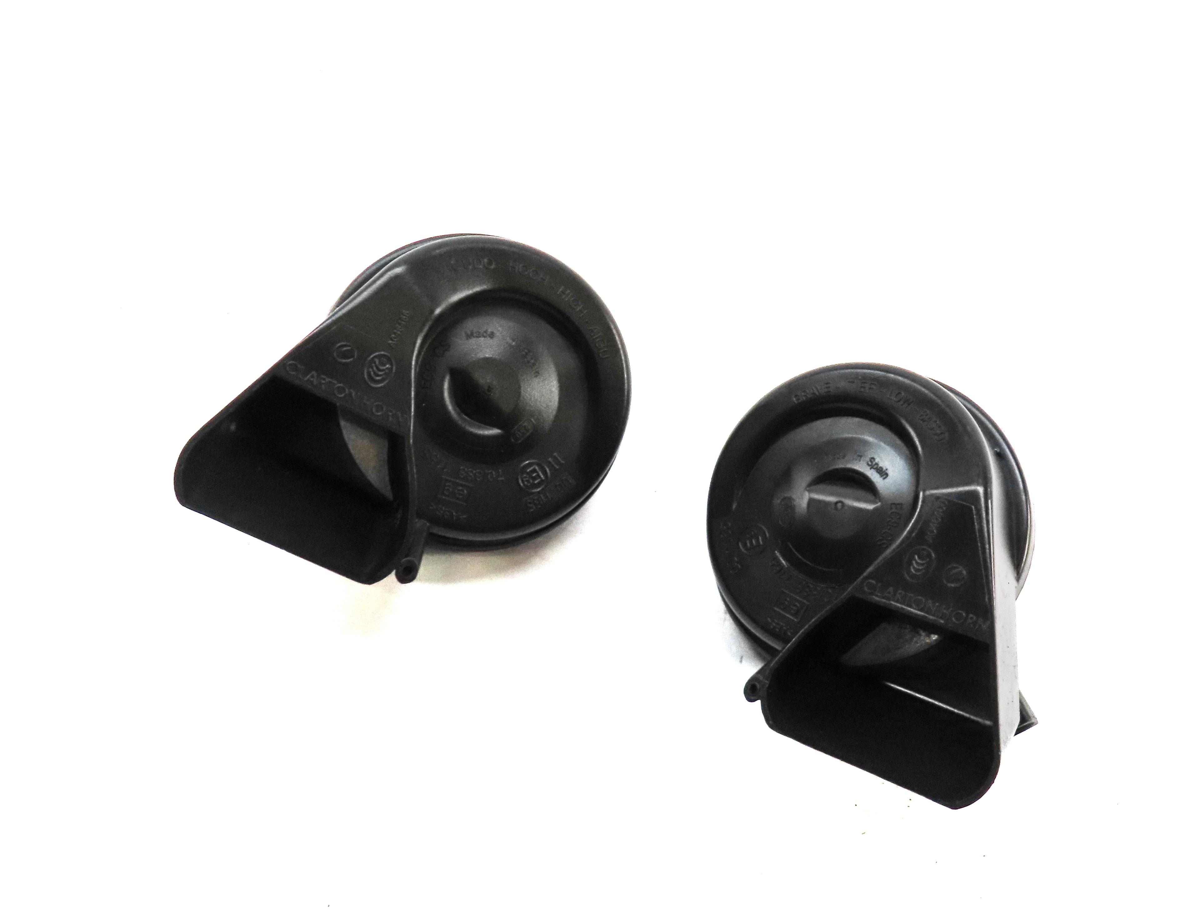2012-2020 AUDI A6 S6 A7 S7 RS7 A8 S8 (C7 D4) HIGH & LOW TONE SAFETY HORN SET-2 — exact item pictured