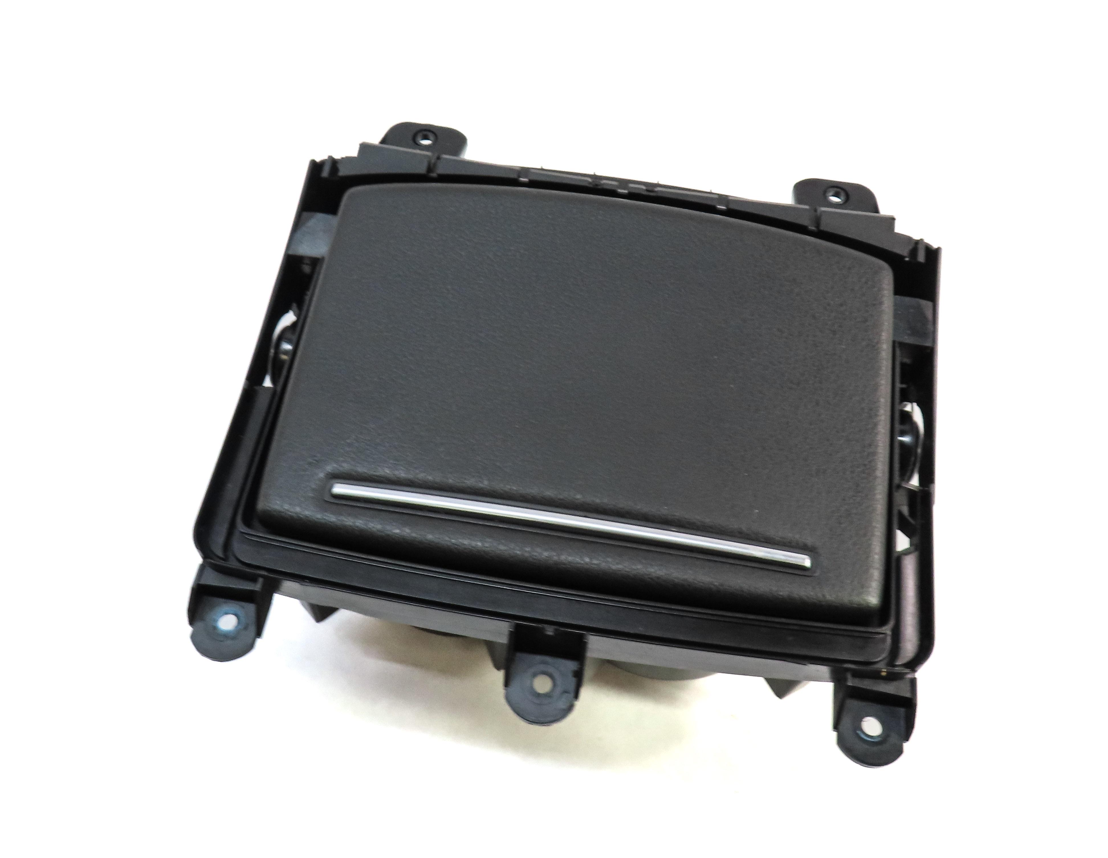 2013 AUDI S7 (C7) FRONT CENTER CONSOLE DUAL CUPHOLDER CUP HOLDER (BLACK) — exact item pictured