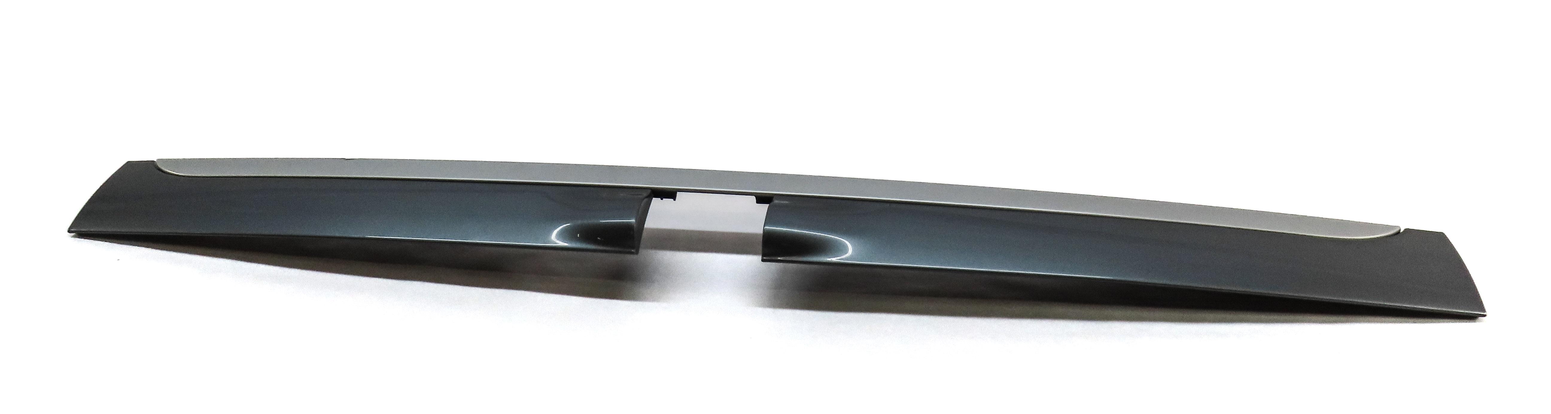 2006 PORSCHE CAYENNE (955) REAR HATCH TRUNK TRIM (TITANIUM SILVER METALLIC) — exact item pictured