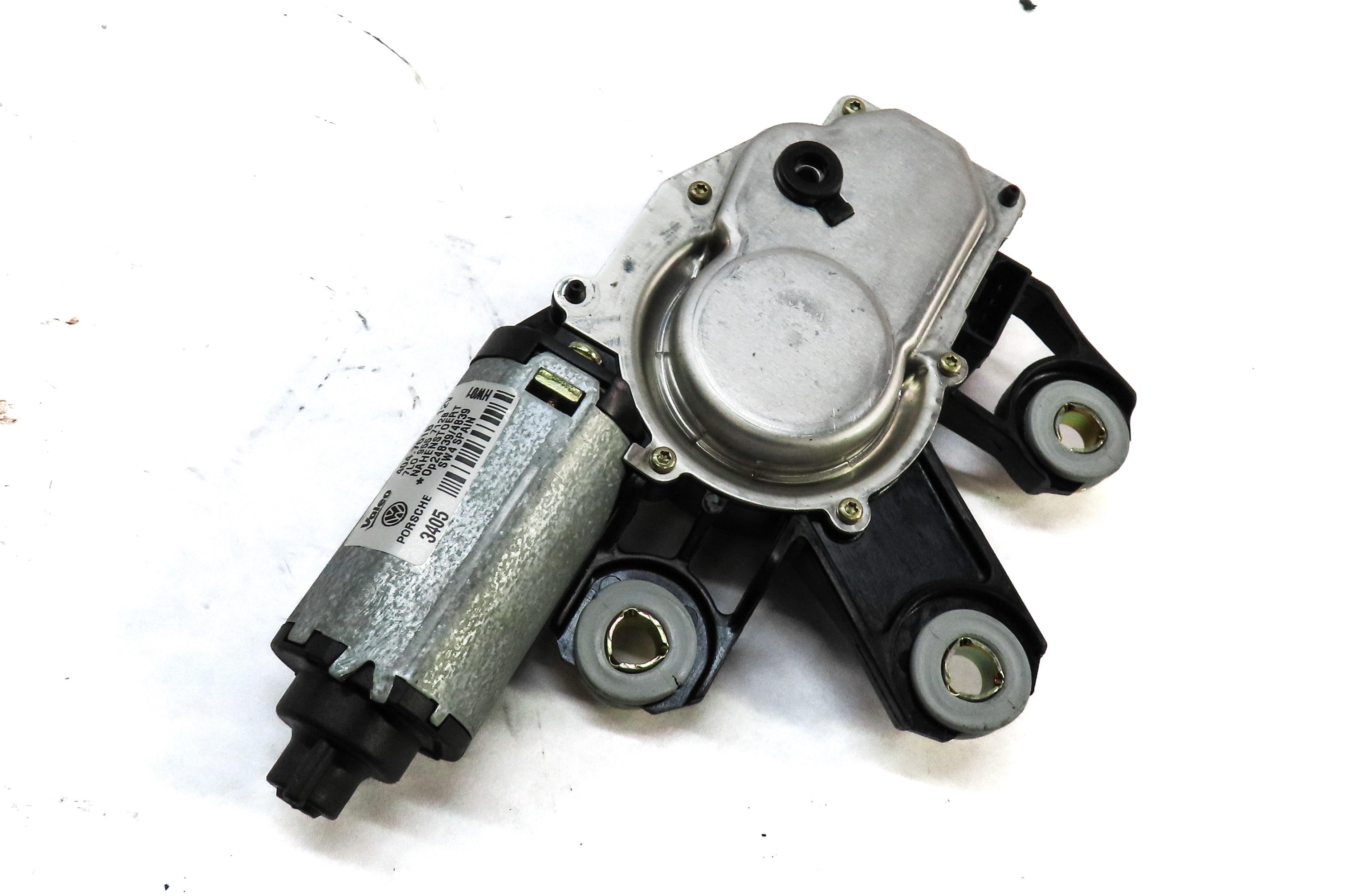 2003-2010 PORSCHE CAYENNE (955 957) REAR TRUNK HATCH WIPER MOTOR — exact item pictured