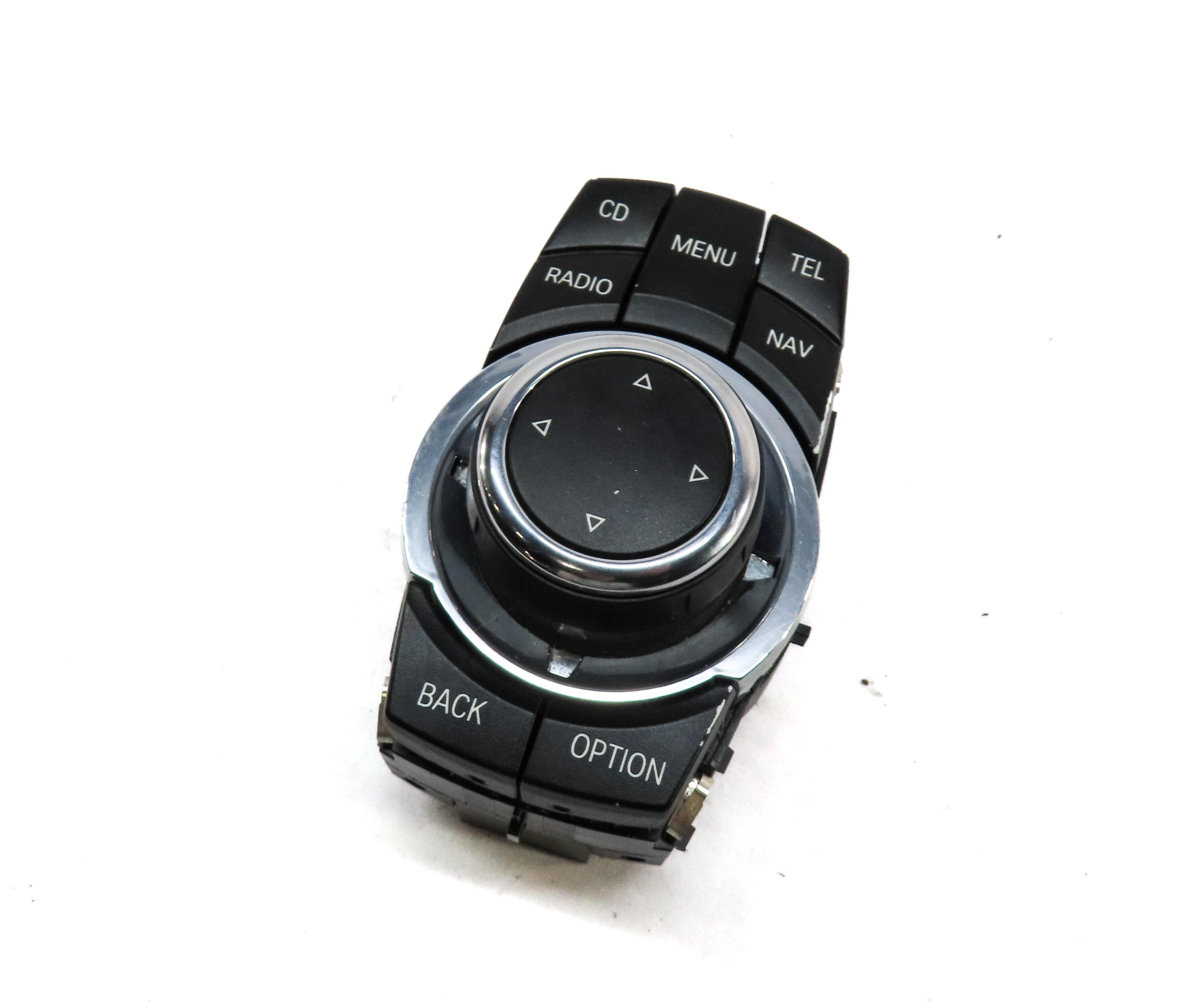 2010 BMW 335i (E90) RADIO STEREO GPS NAVIGATION i-DRIVE CONTROL SWITCH KNOB — exact item pictured