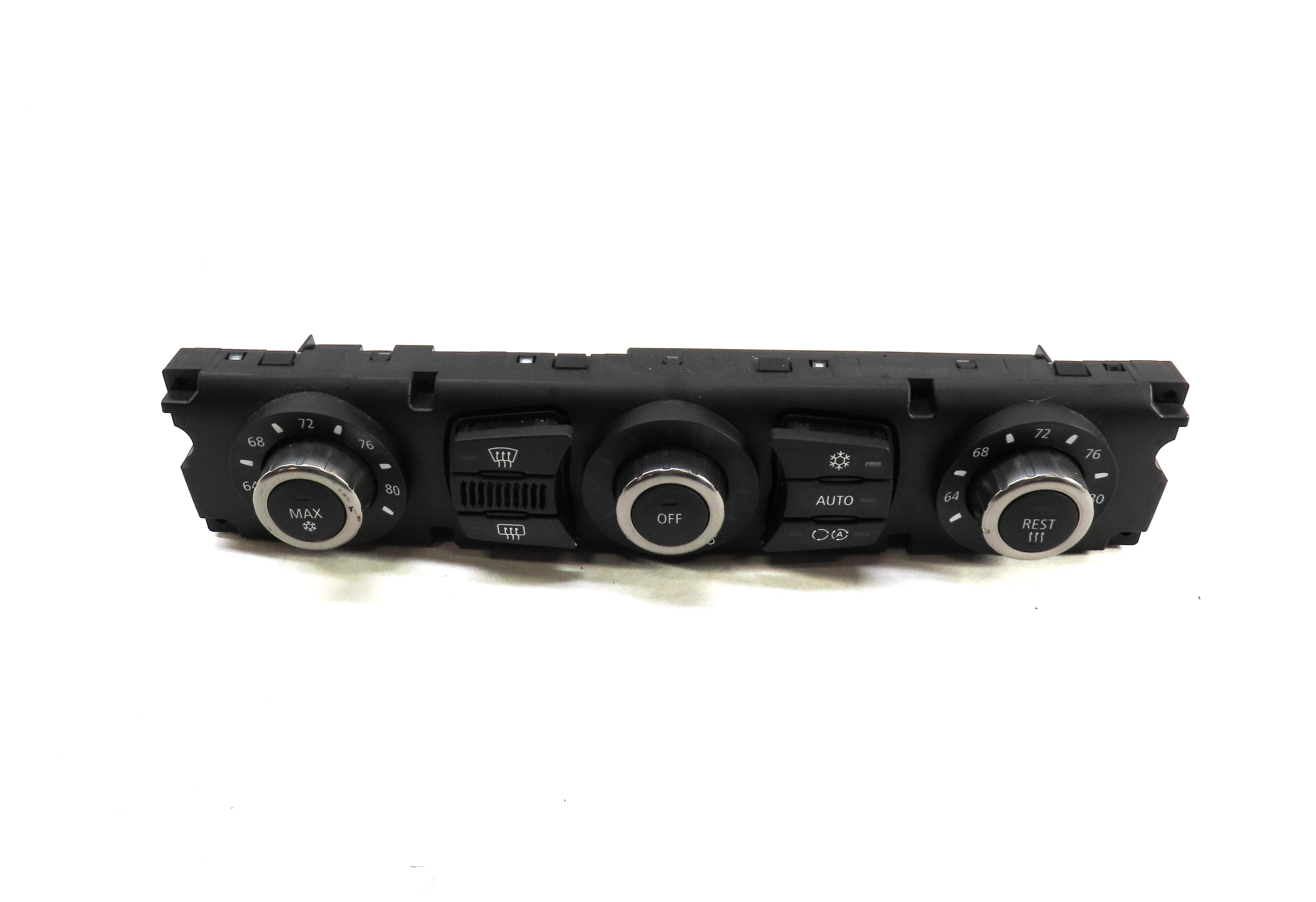 2006-2007 BMW M6 ///M (E63) HEATER A/C TEMPERATURE CLIMATE CONTROL PANEL — exact item pictured