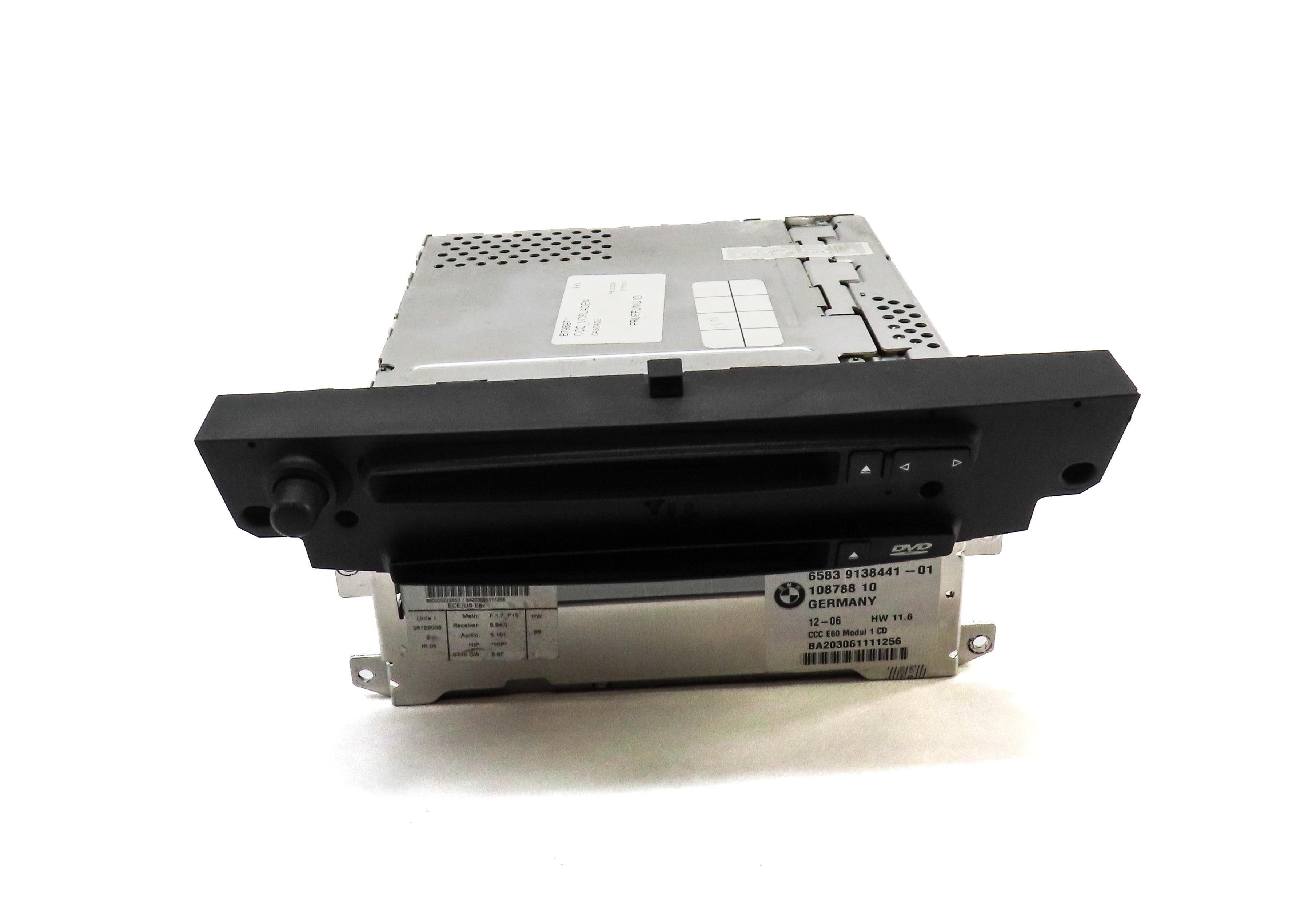 2007 BMW M6 COUPE (E63) FRONT DASH RADIO CD NAVI NAVIGATION STEREO HEAD UNIT — exact item pictured