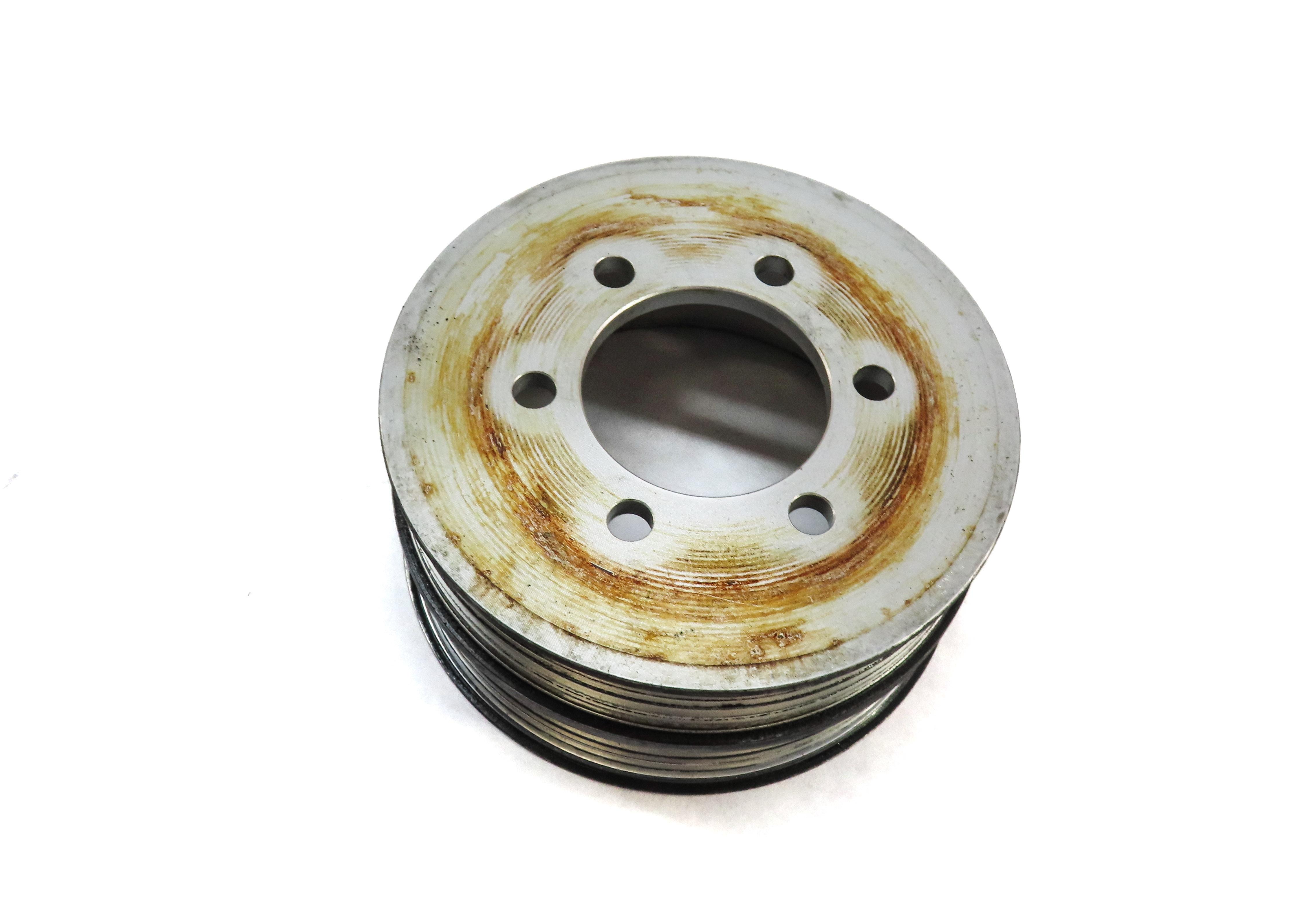 2007 BMW M6 COUPE (E63) 5.0L S85 V10 ENGINE HARMONIC BALANCER PULLEY 11237838019 — exact item pictured