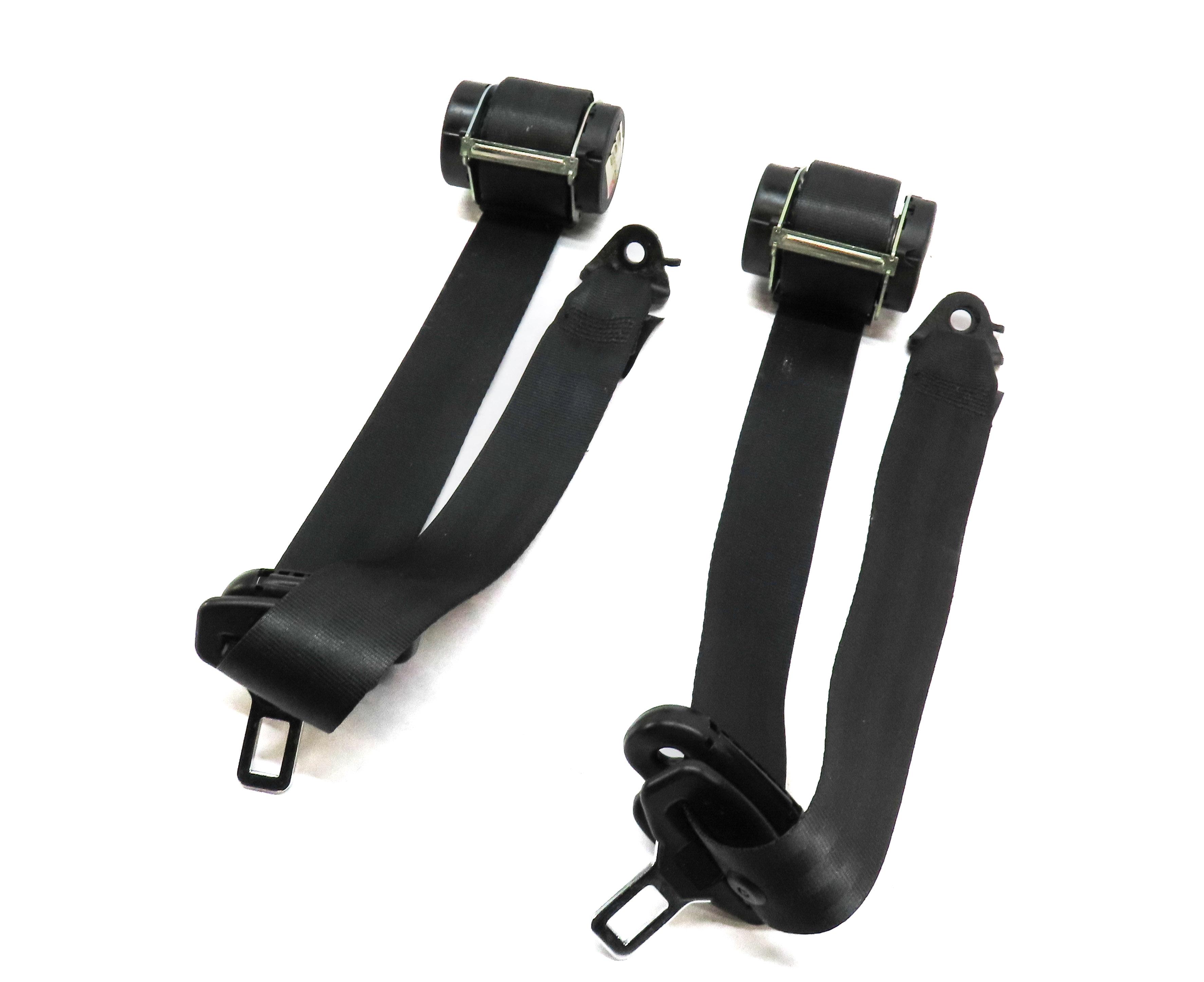 2013 LAND ROVER LR4 REAR 3rd THIRD ROW SEAT LEFT & RIGHT SEATBELT RETRACTOR SET — exact item pictured