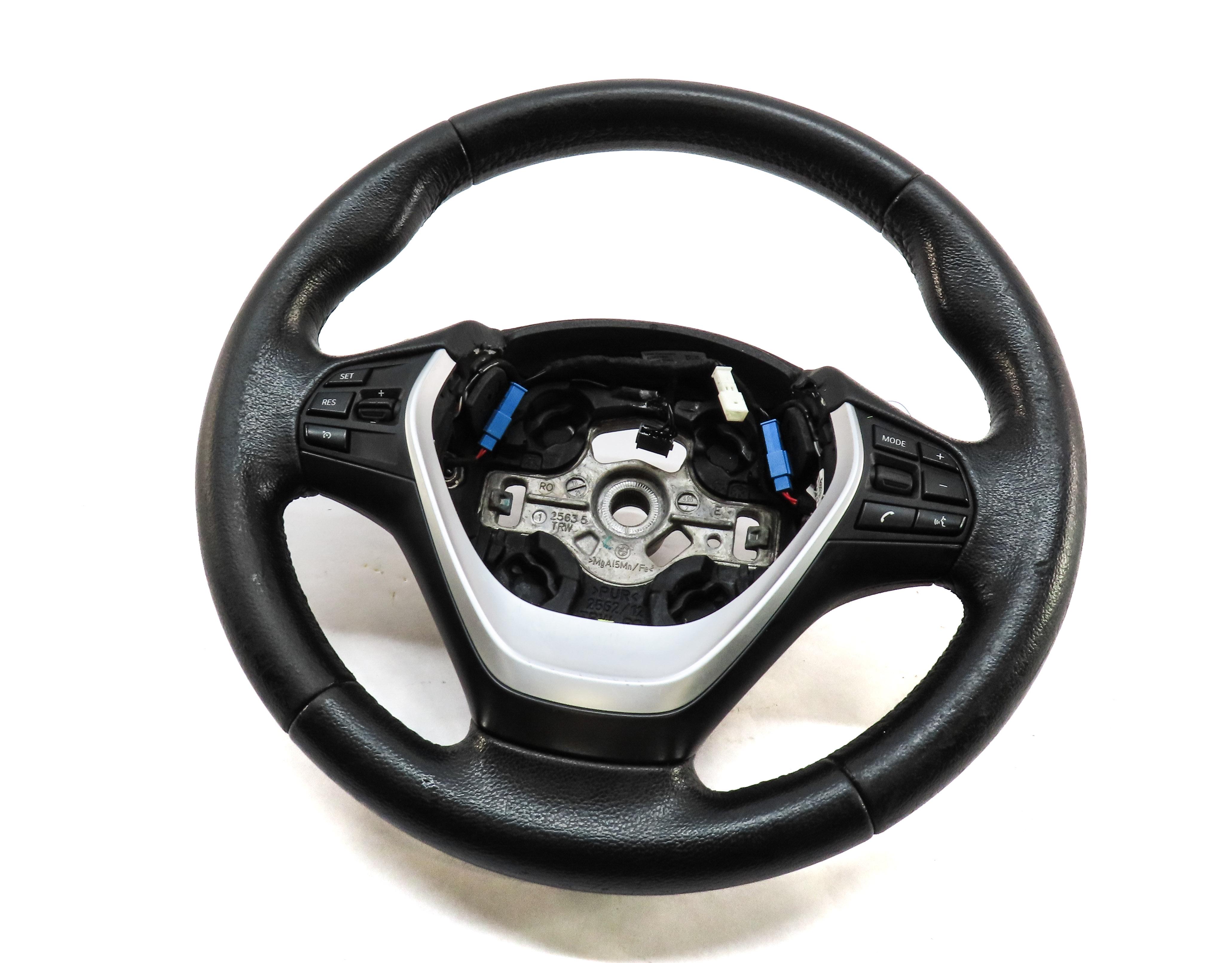 12-18 BMW 3 4 ACTIVE 3 M3 (F30 F34) HEATED STEERING WHEEL w/ BUTTONS & PADDLES — exact item pictured