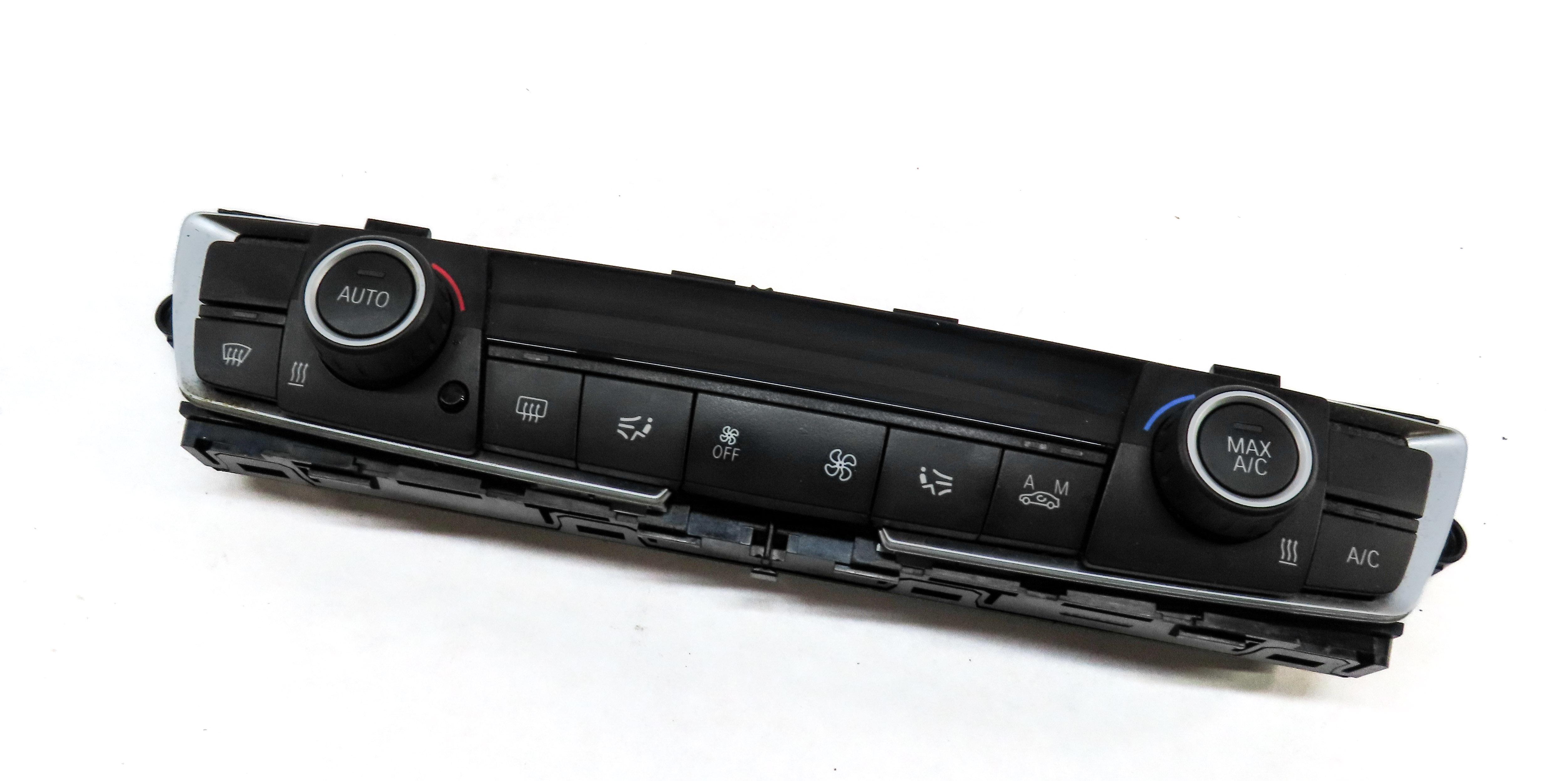 15-21 BMW 2 3 4 SERIES (F22 F30 F32 F34) FRONT HEATER A/C RADIO CONTROL PANEL — exact item pictured