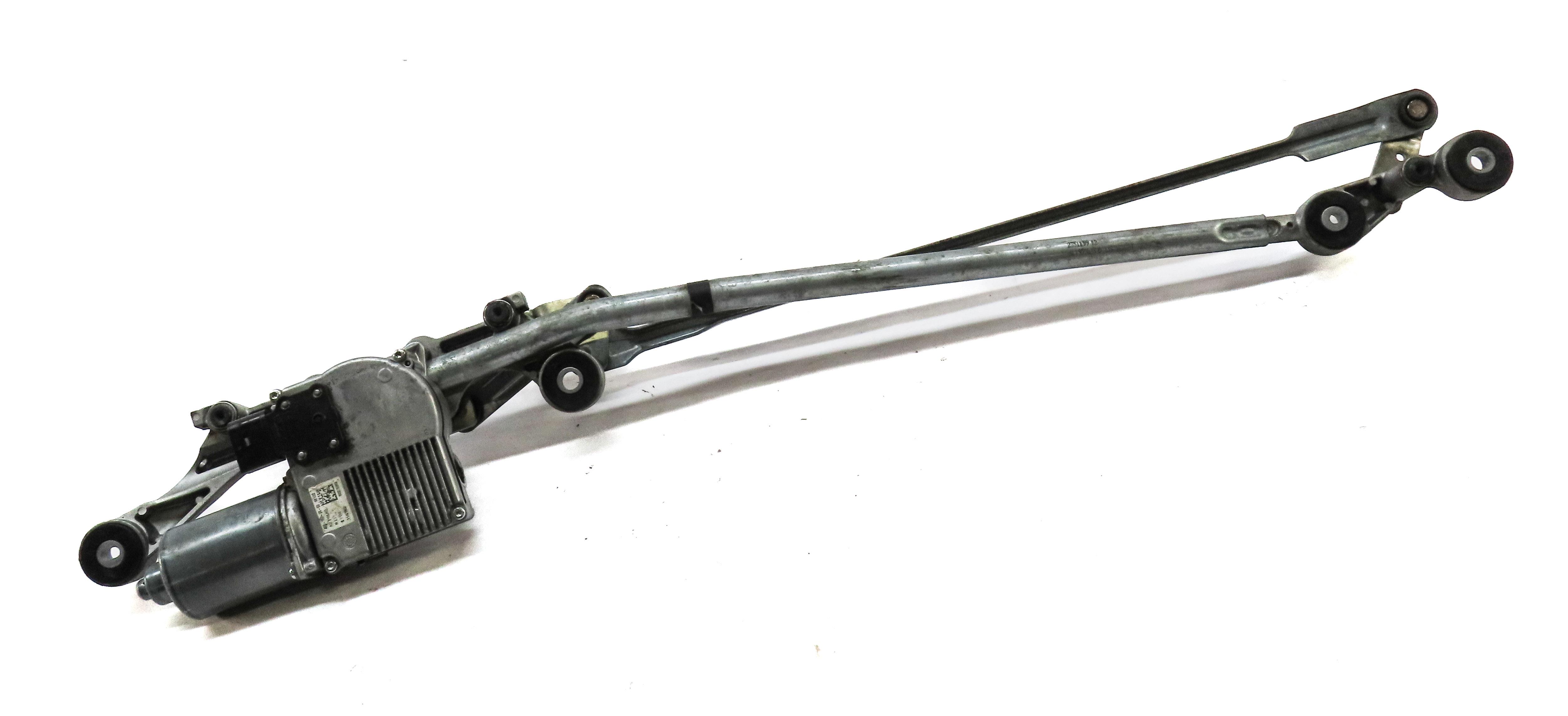 2007-2015 AUDI Q7 (4L) FRONT WINDSHIELD WIPER MOTOR w/ LINKAGE — exact item pictured
