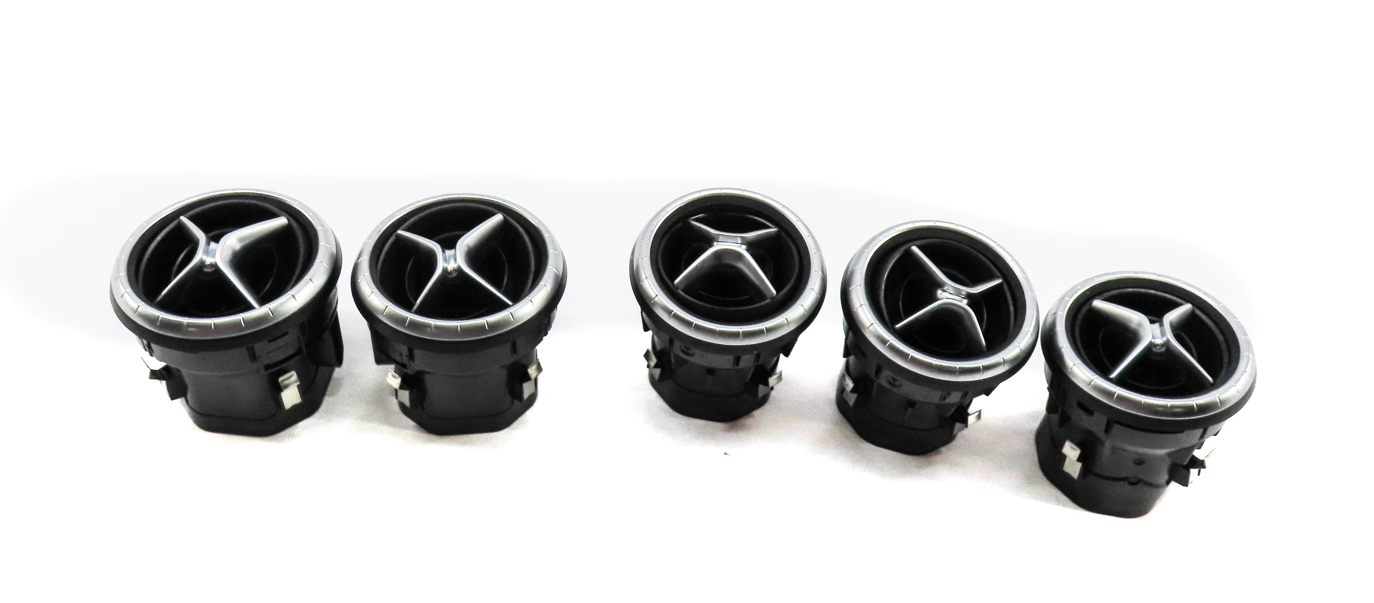 2015 MERCEDES CLA250 (C117 W117) FRONT DASH HEATER A/C AIR VENT SET-5 — exact item pictured