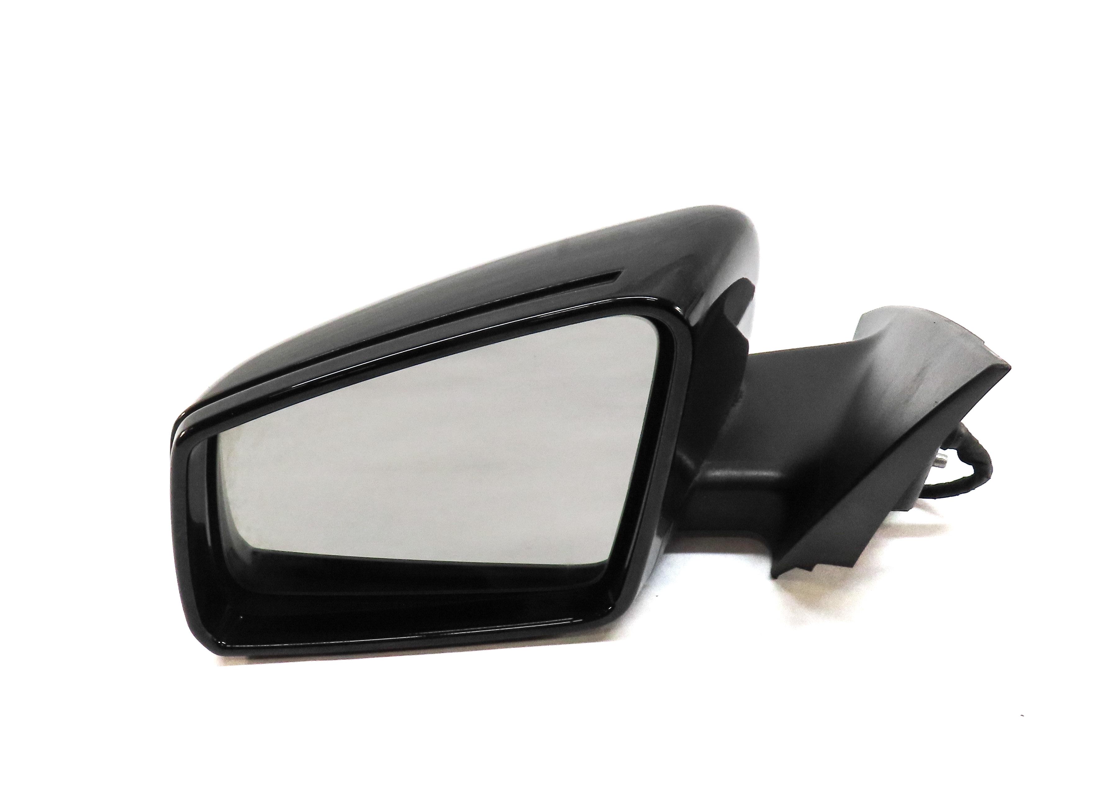 14-16 MERCEDES CLA CLASS (C117) LEFT HEATED MEMORY DOOR MIRROR (NIGHT BLACK 696) — exact item pictured