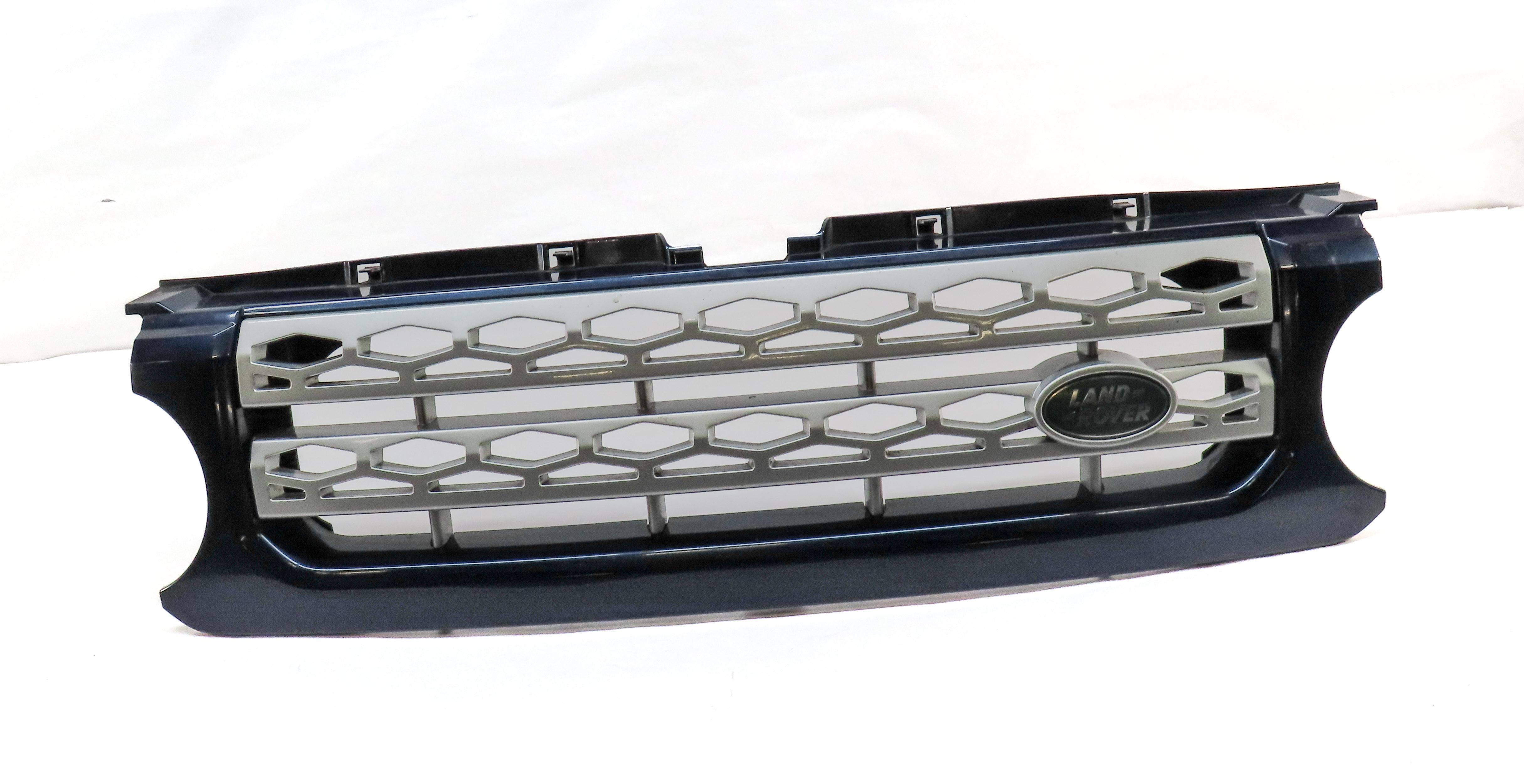 2010-2013 LAND ROVER LR4 - FRONT UPPER HOOD CENTER AIR VENT GRILLE (BALTIC BLUE) — exact item pictured