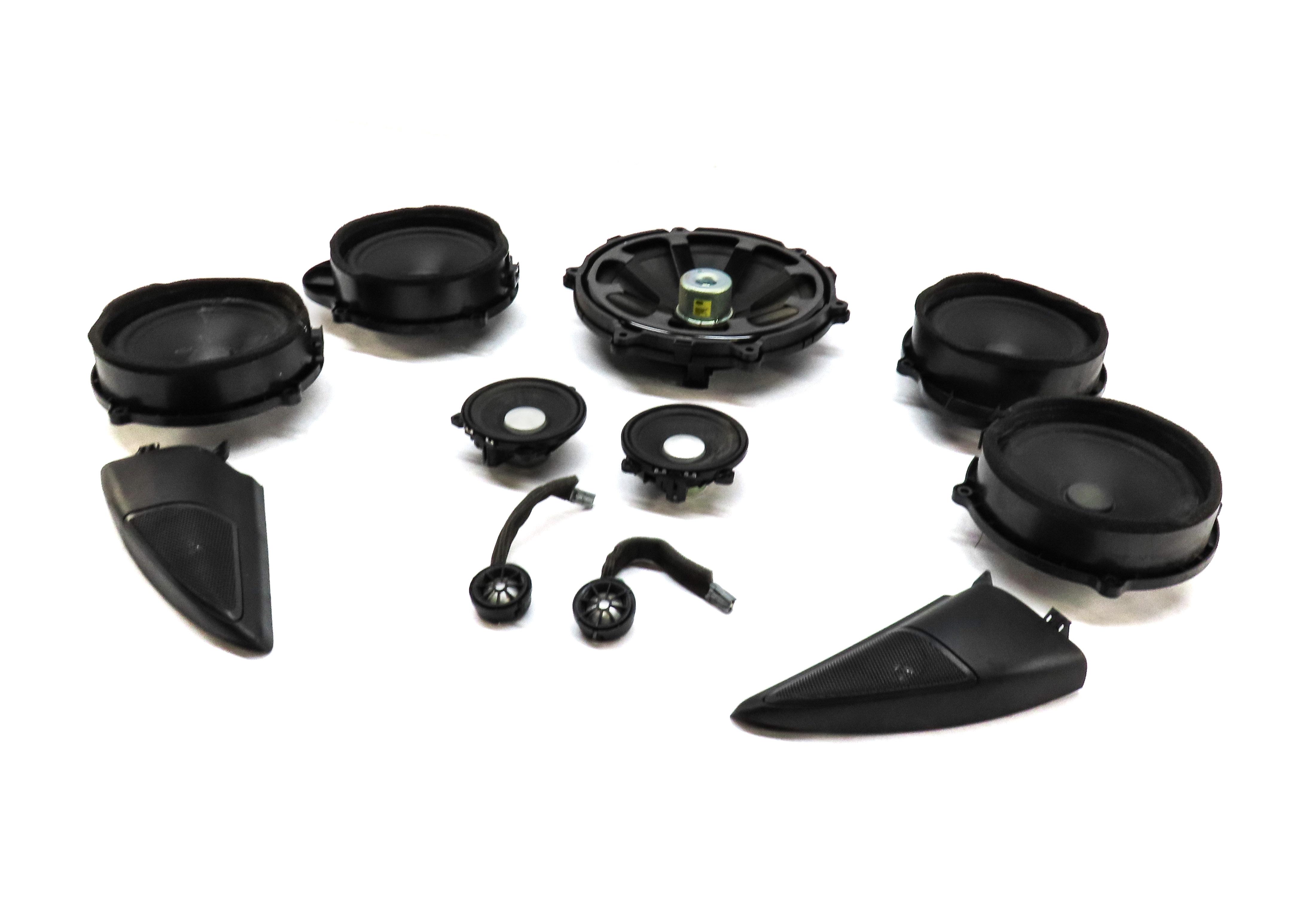 2013 LAND ROVER LR4 FRONT REAR LEFT RIGHT HARMAN KARDON SPEAKER SET 11 — exact item pictured
