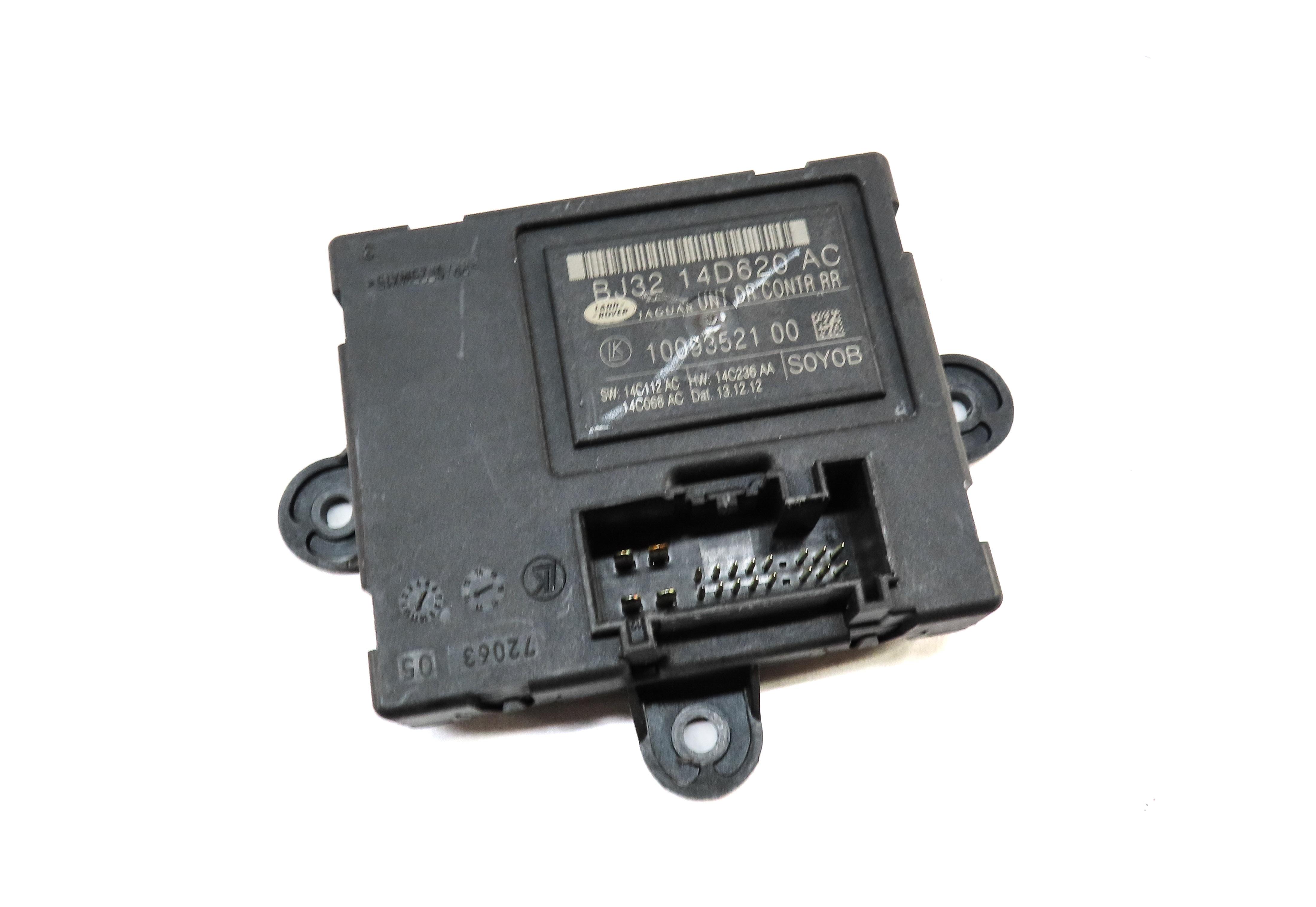 2013 LAND ROVER LR4 REAR RIGHT DOOR CONTROL MODULE BJ3214D620AC — exact item pictured
