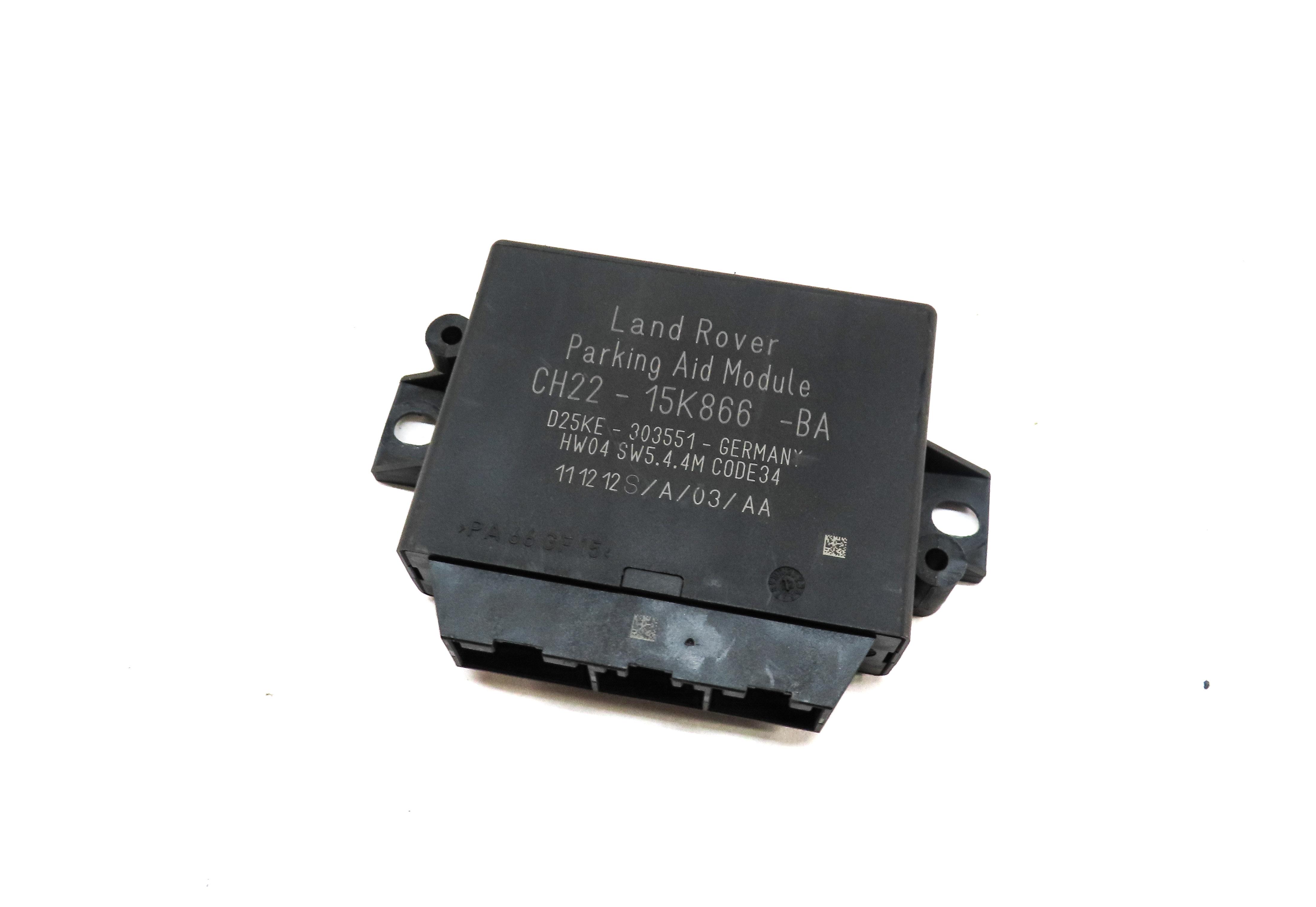 2012-2013 LR4 RANGE ROVER SPORT (L320) PDC PARK ASSIST DISTANCE SENSOR MODULE — exact item pictured