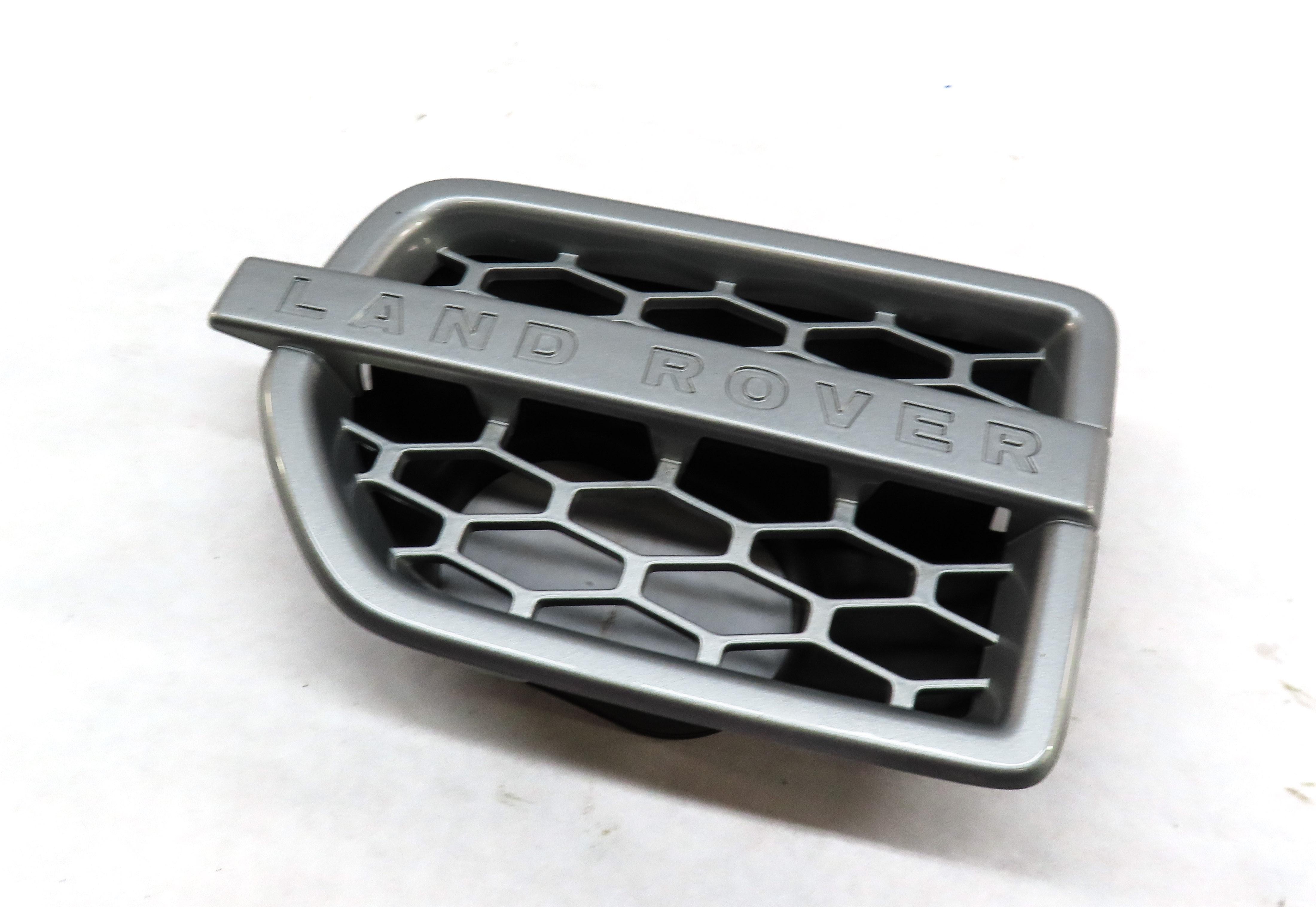 2013 LAND ROVER LR4 FRONT LEFT DRIVER FENDER GRILLE AIR VENT (SILVER) — exact item pictured