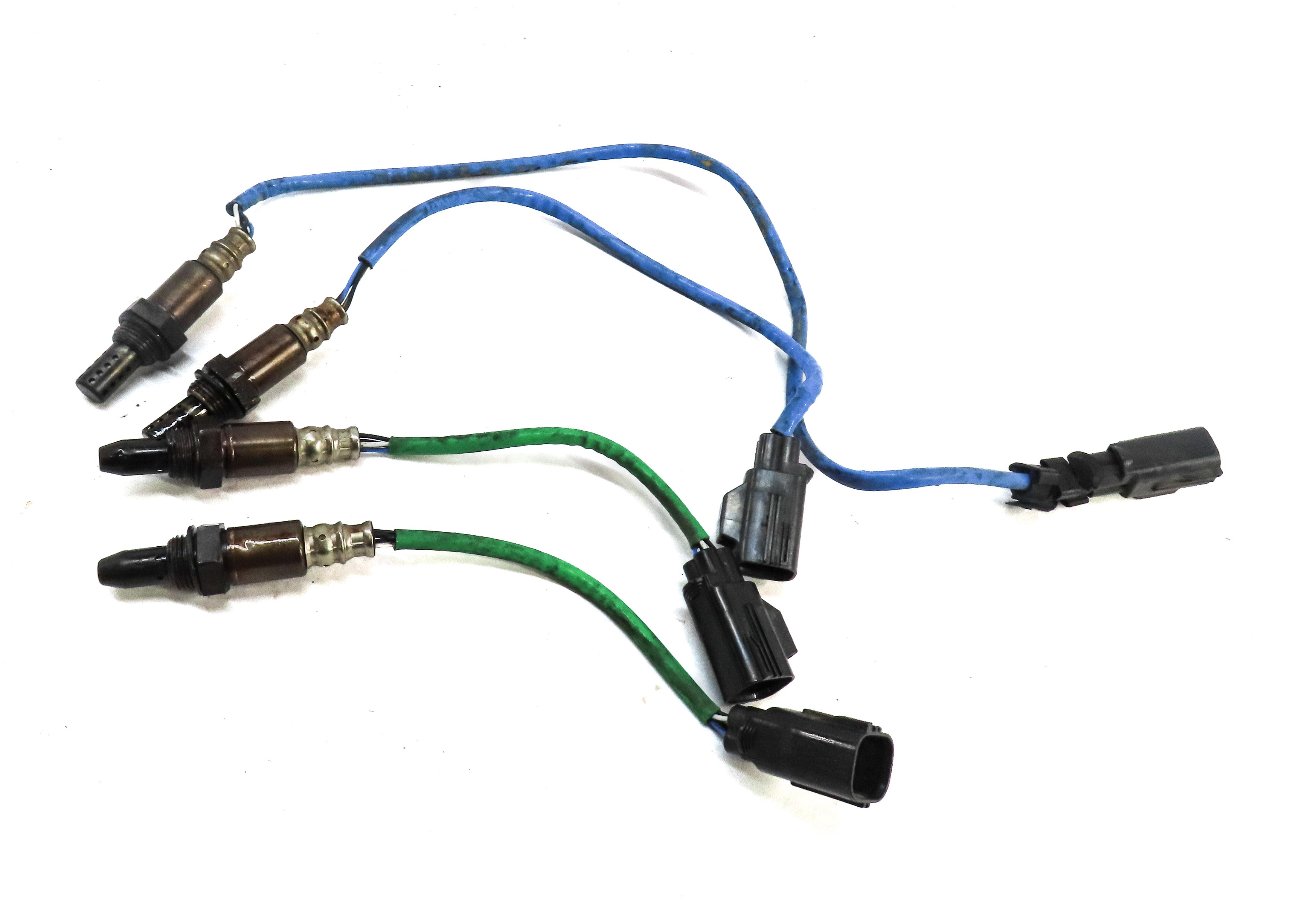 2013 LAND ROVER LR4 5.0L NON SC ENGINE PRE POST CAT O2 OXYGEN SENSOR SET 4 — exact item pictured