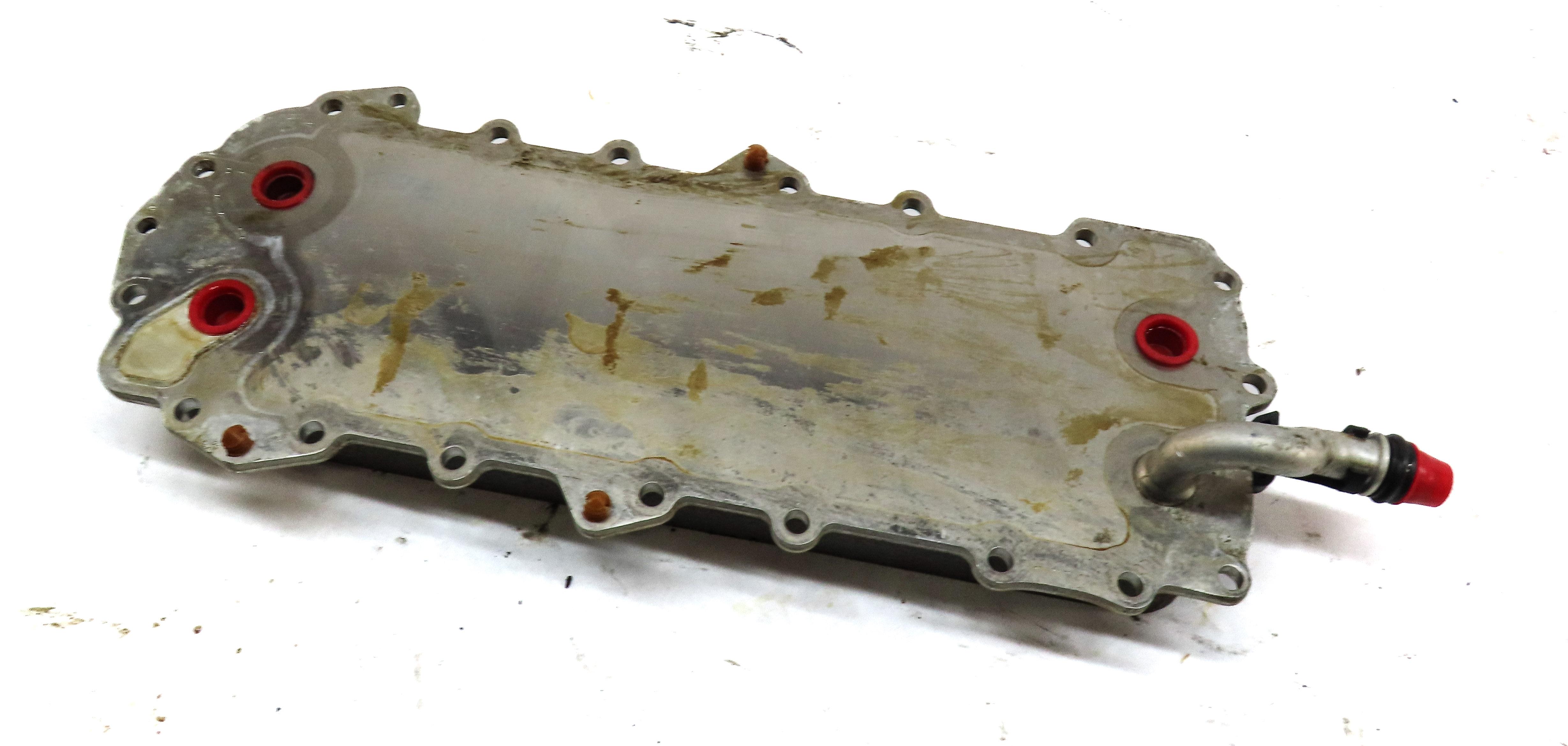 10-18 DISCOVERY LR4 / RANGE ROVER SPORT (L320 L322 L405 L494) ENGINE OIL COOLER — exact item pictured