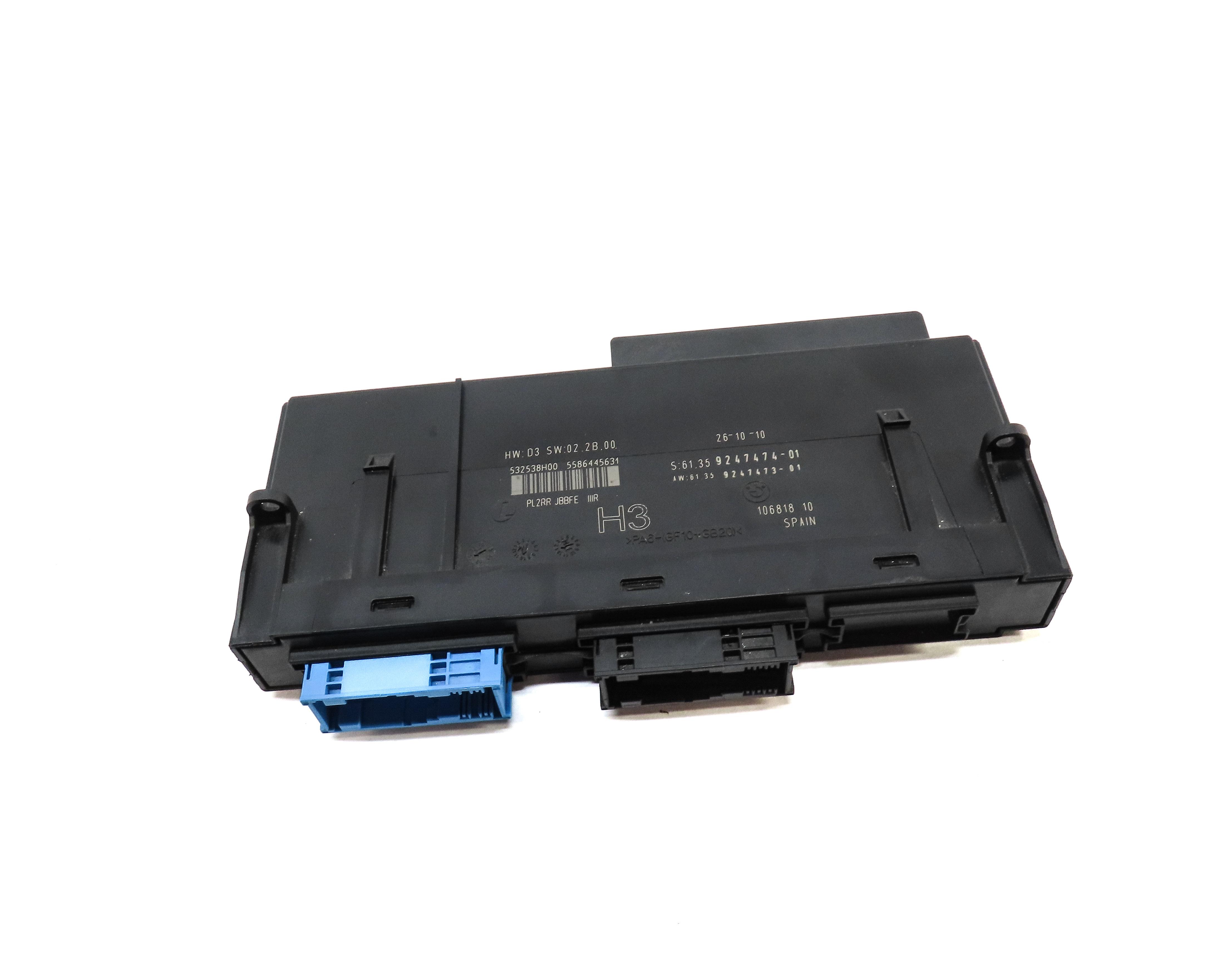 12-15 BMW 335 X1 (E84 E90 E92 E93) PRIMARY BODY CONTROL MODULE COMPUTER (BCM) — exact item pictured