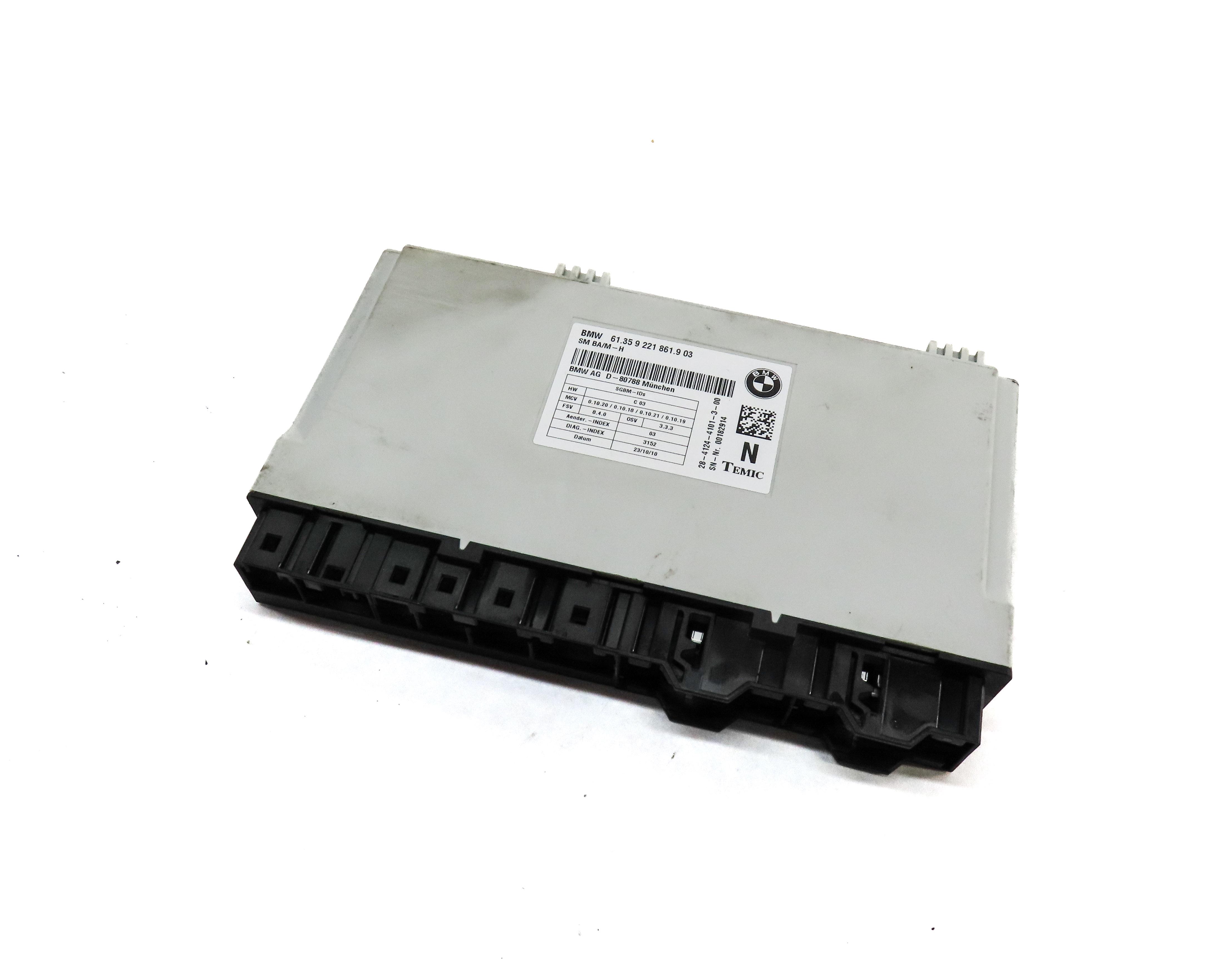 2010-2016 BMW 128i 328i 335i M3 X1 X5 X6 Z4 - FRONT MEMORY SEAT CONTROL MODULE — exact item pictured