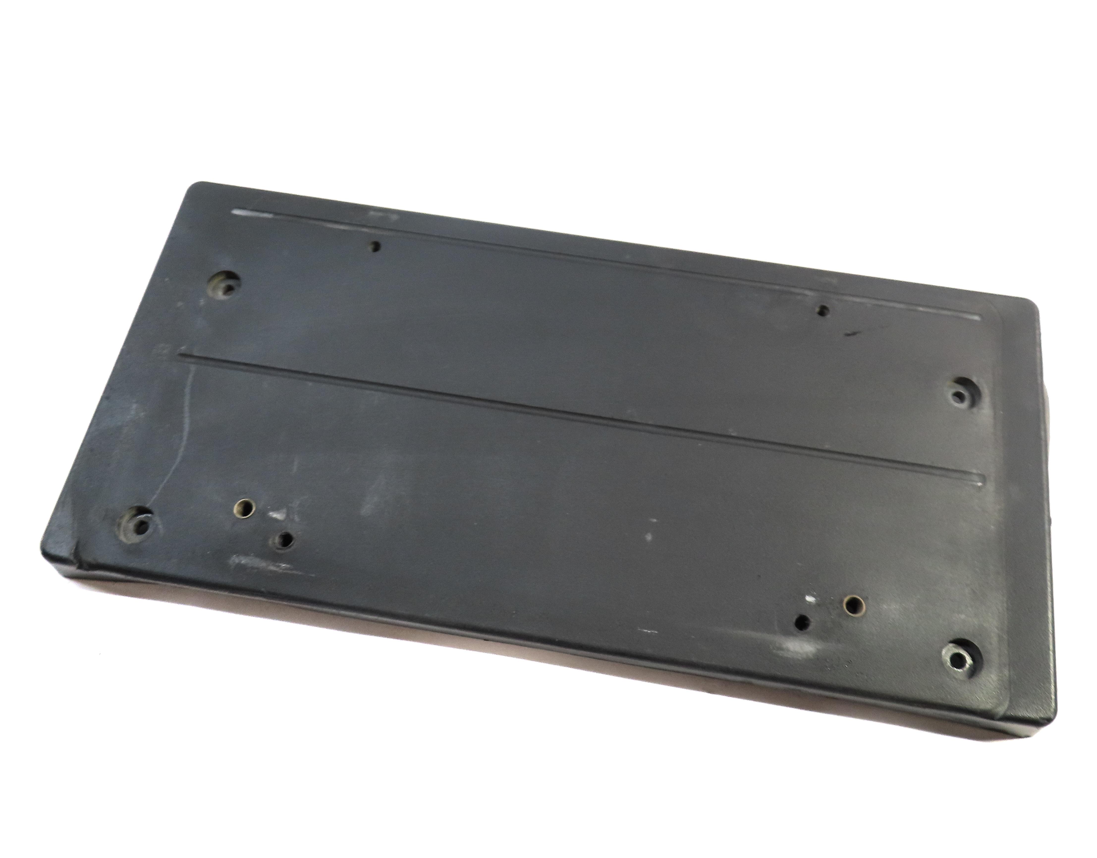2011 BMW 335i (E90) FRONT LICENSE PLATE BASE MOUNT RETAINER BRACKET HOLDER — exact item pictured