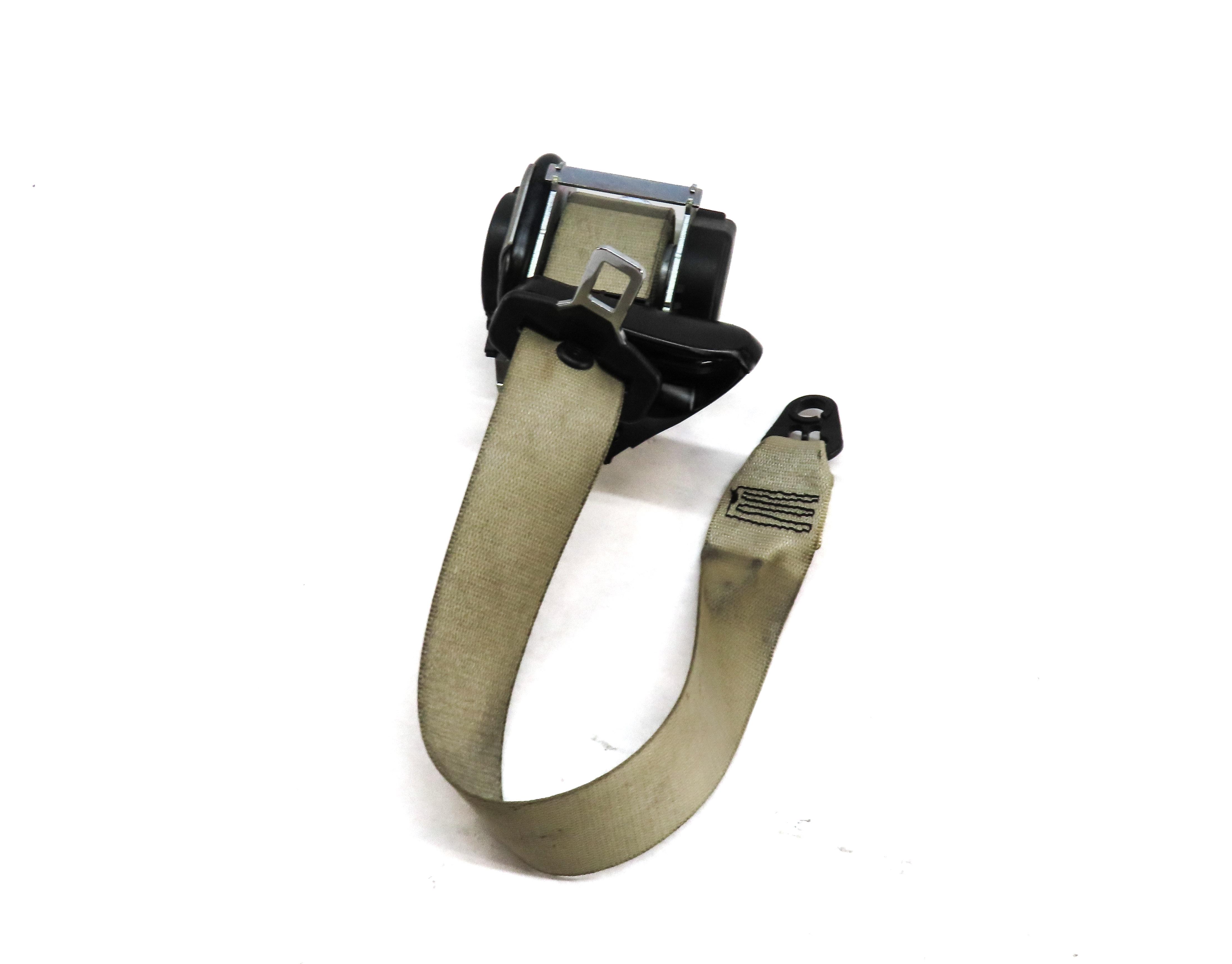 11-13 BMW 3-SERIES (E93) CONVERTIBLE FRONT PASSENGER SEATBELT RETRACTOR (BEIGE) — exact item pictured