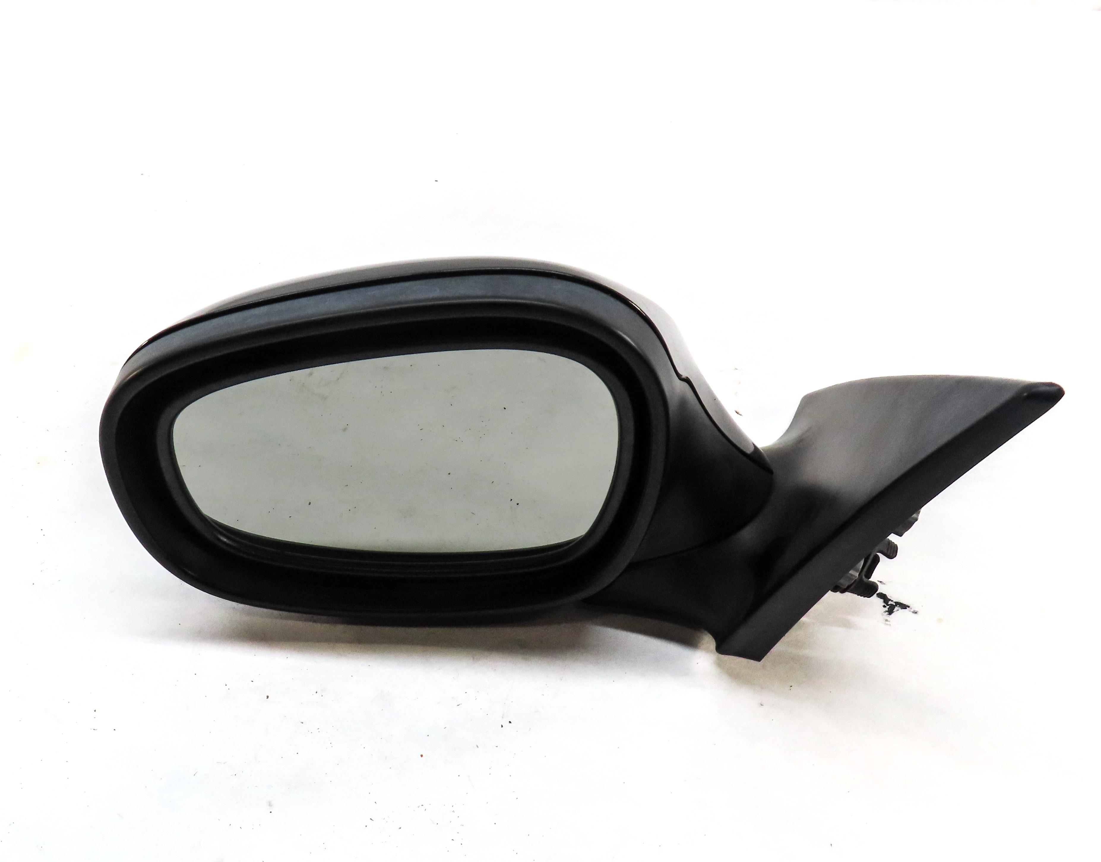 10-13 BMW 3-SERIES (E92 E93) LEFT P-FOLD HEAT MEMORY AUTODIM DOOR MIRROR (BLACK) — exact item pictured