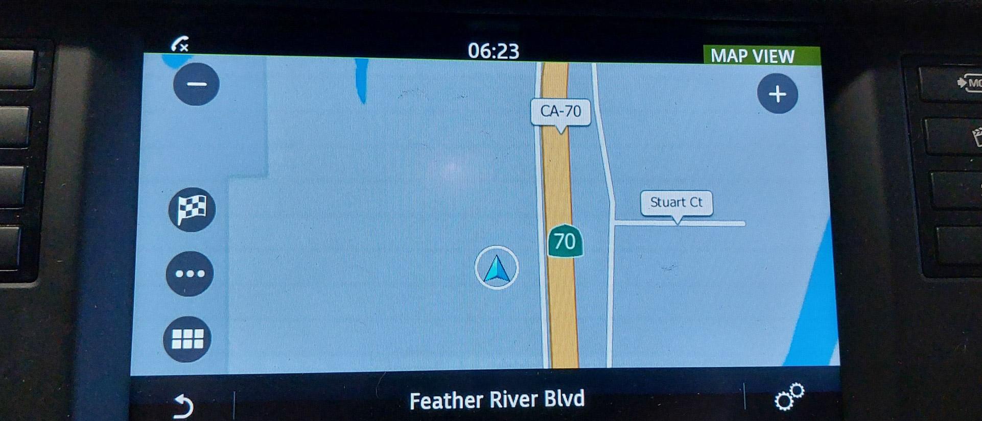 15-19 JAGUAR F-PACE F-TYPE XE XF LAND ROVER DISCOVERY EVOQUE - NAVIGATION SCREEN — exact item pictured