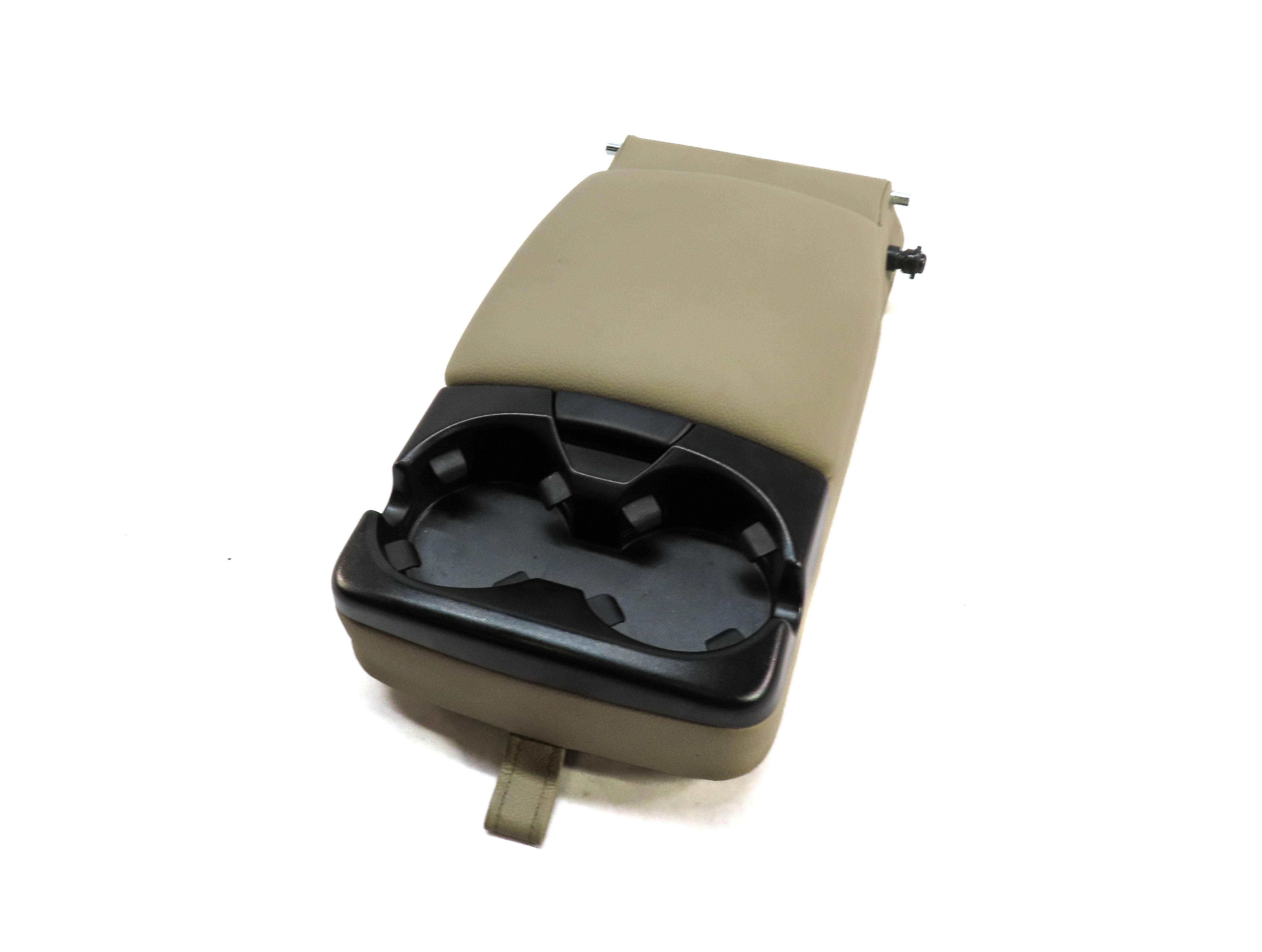 2015 LAND ROVER DISCOVERY SPORT L550 REAR SEAT CONSOLE CUPHOLDER ARMREST ALMOND — exact item pictured