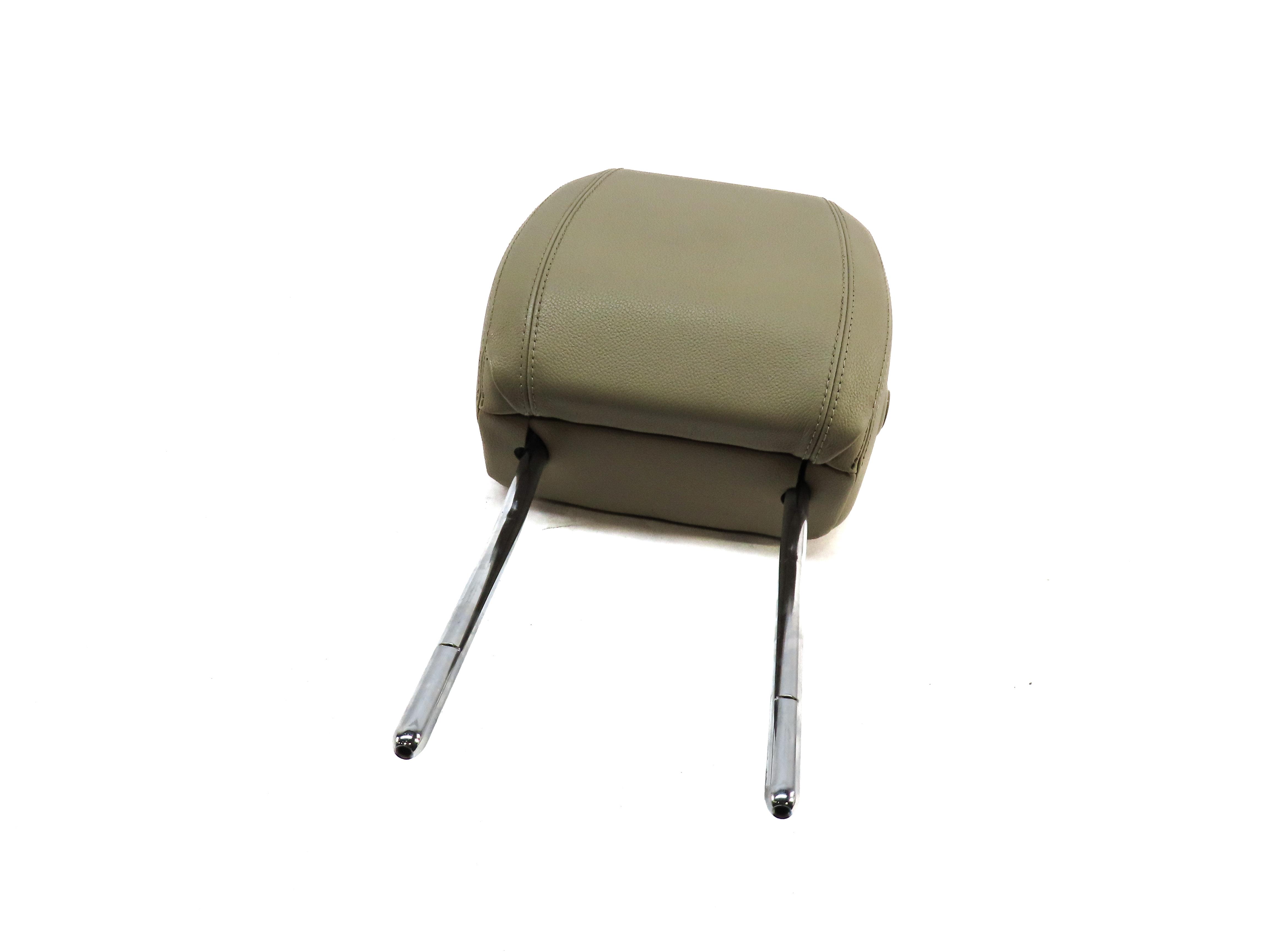 15-19 DISCOVERY SPORT EVOQUE (L538 L550) FRONT LEFT DRIVER HEADREST ALMOND BEIGE — exact item pictured