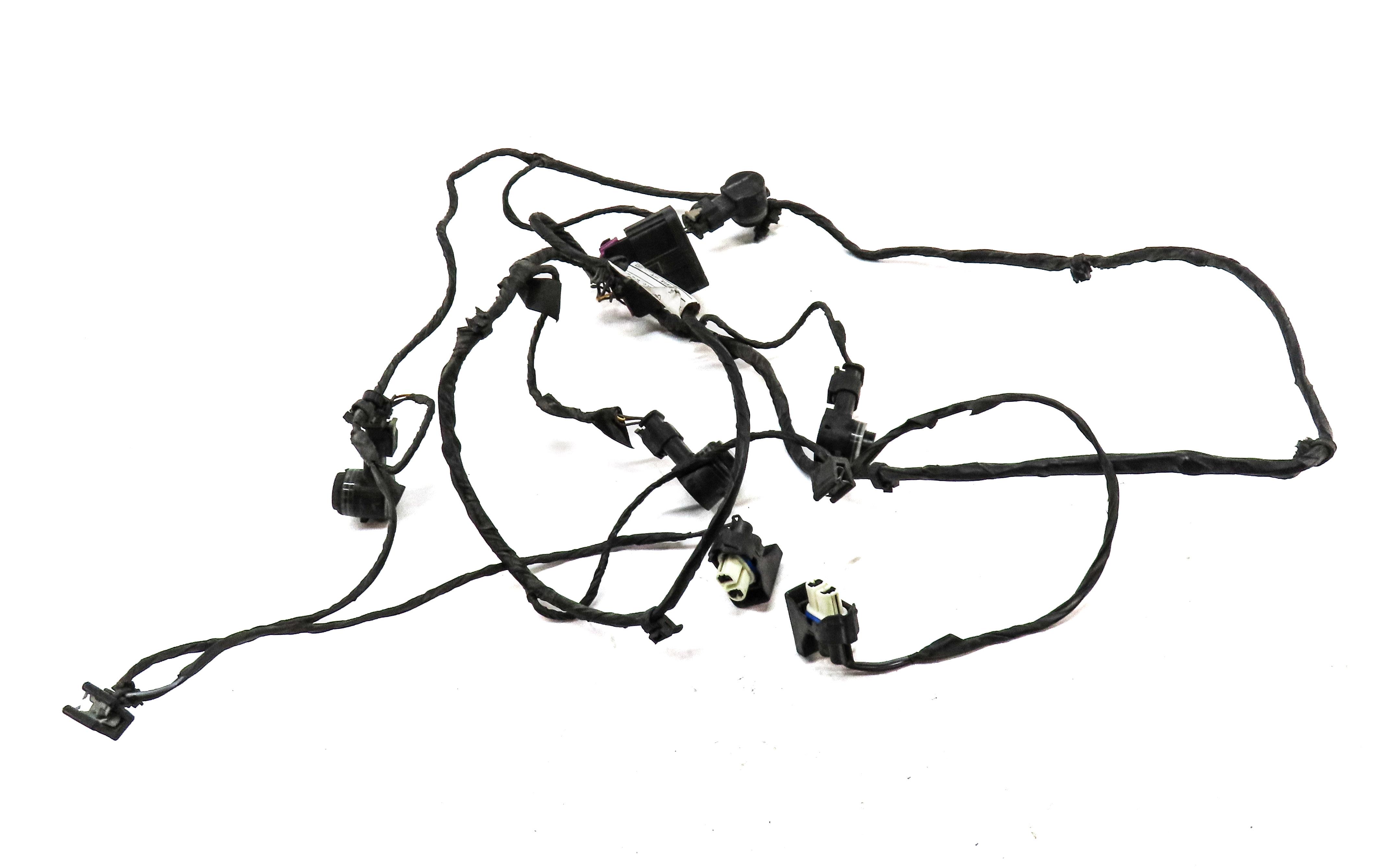 2015 DISCOVERY SPORT (L550) FRONT PARK ASSIST PDC SENSOR SET4 w/ WIRE HARNESS — exact item pictured