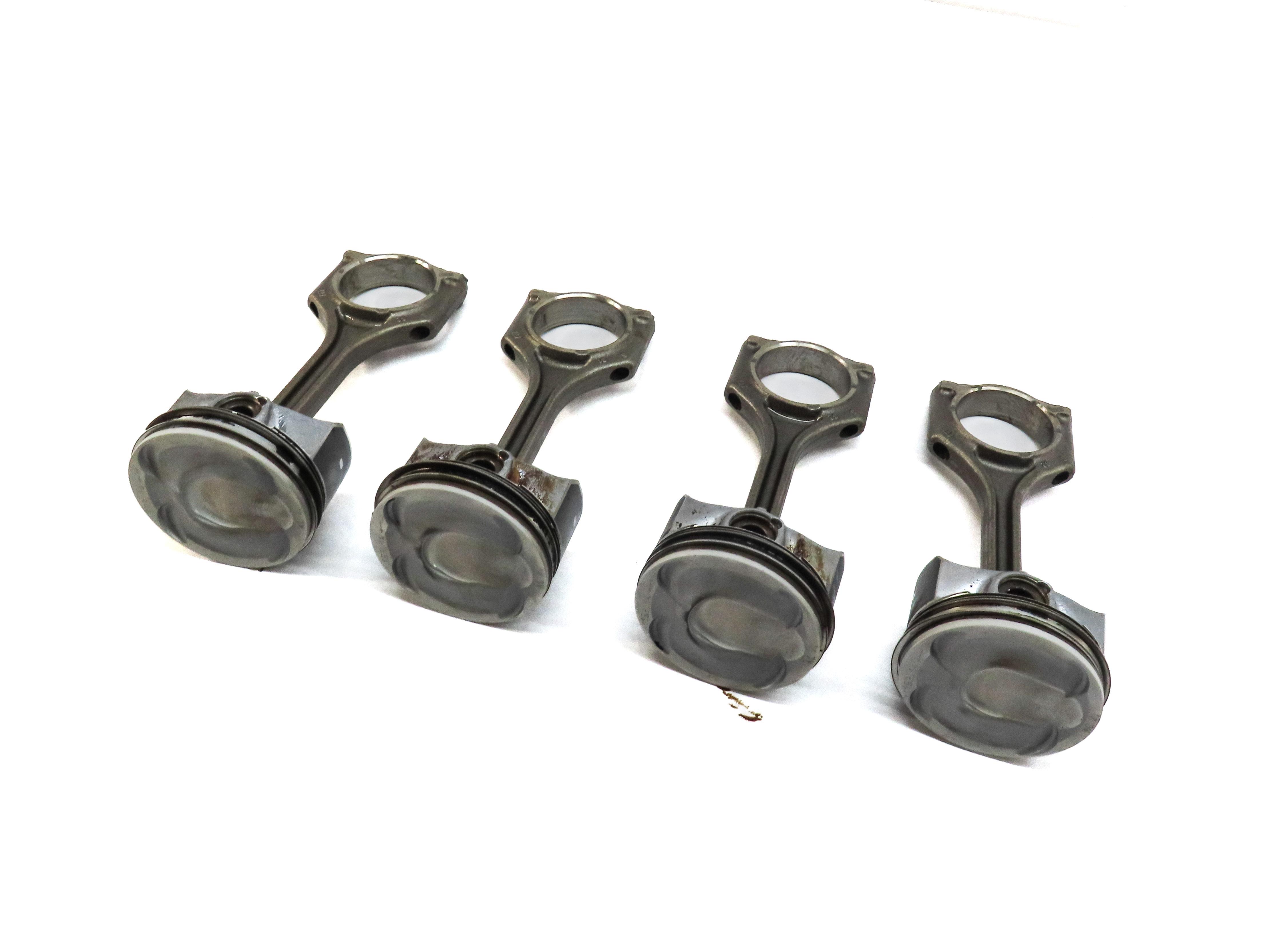 2015 LAND RANGE ROVER EVOQUE L538 2.0L TURBO ENGINE CONNECTING ROD & PISTON SET4 — exact item pictured