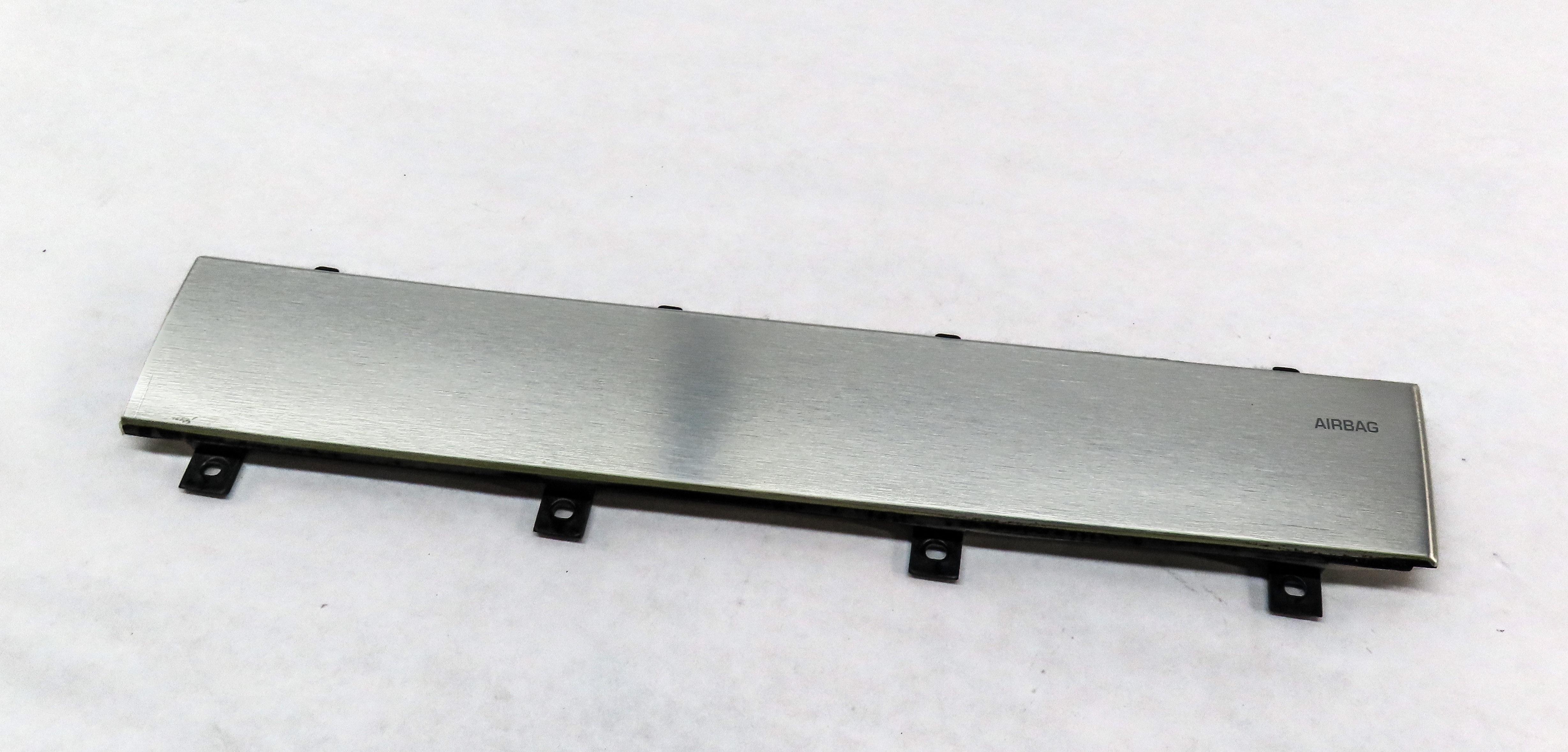 2015 LAND RANGE ROVER EVOQUE L538 FRONT RIGHT DASH TRIM BRUSHED STAINLESS STEEL — exact item pictured
