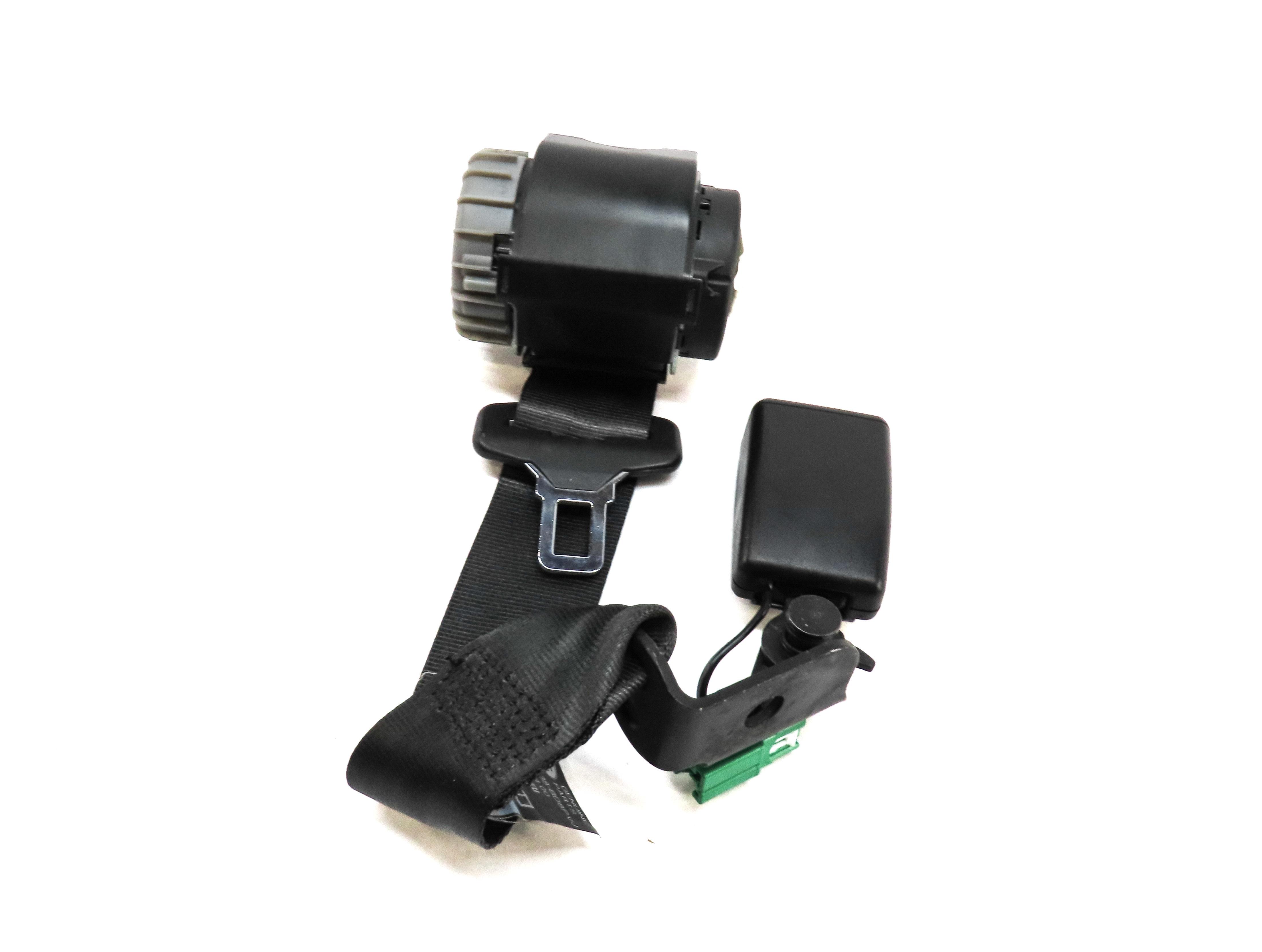 2015 LAND RANGE ROVER EVOQUE L538 REAR CENTER SEATBELT RETRACTOR w/ BUCKLE BLACK — exact item pictured