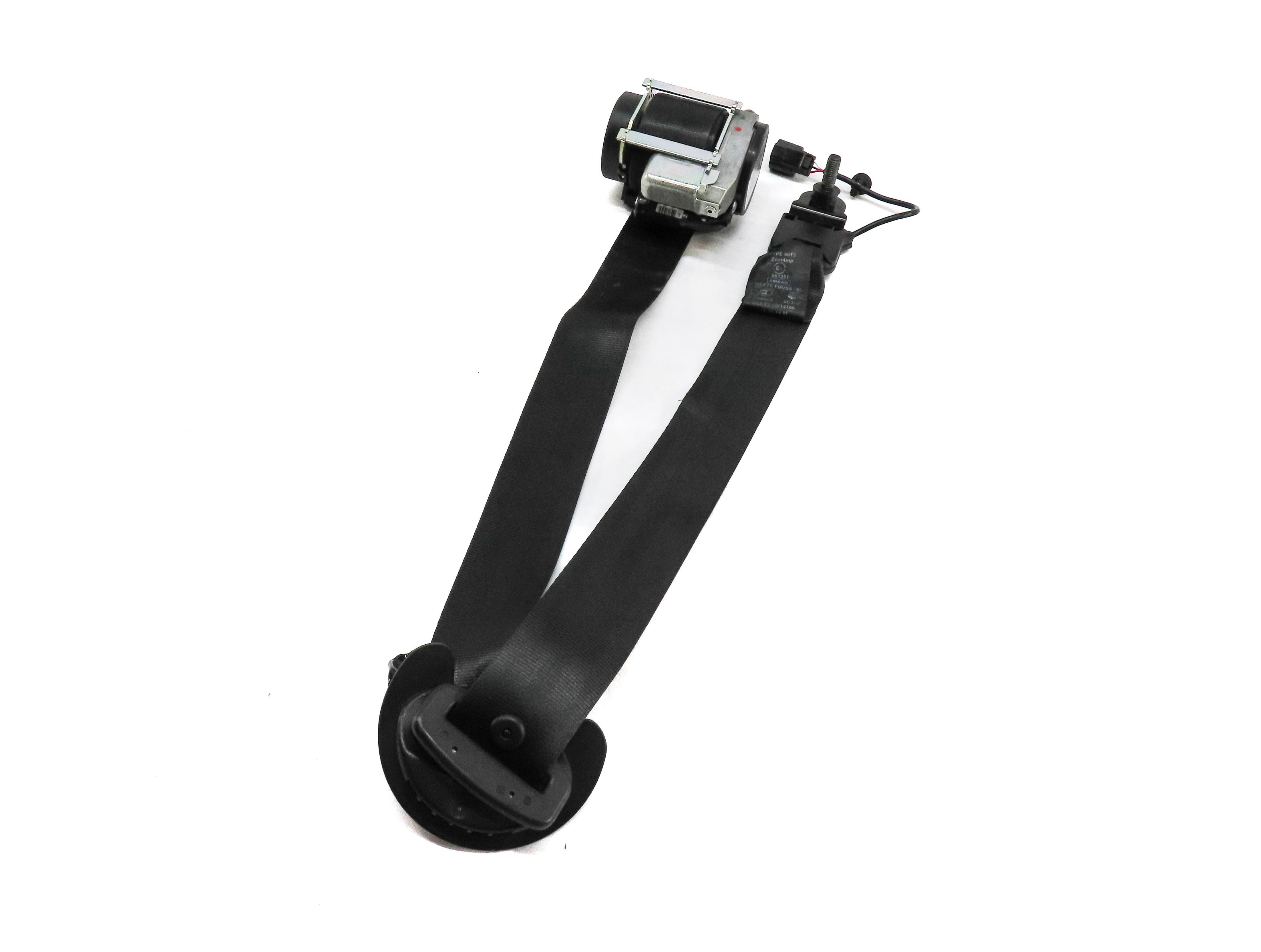 12-18 RANGE ROVER EVOQUE (L538) RIGHT FRONT PASSENGER SEATBELT RETRACTOR (BLACK) — exact item pictured