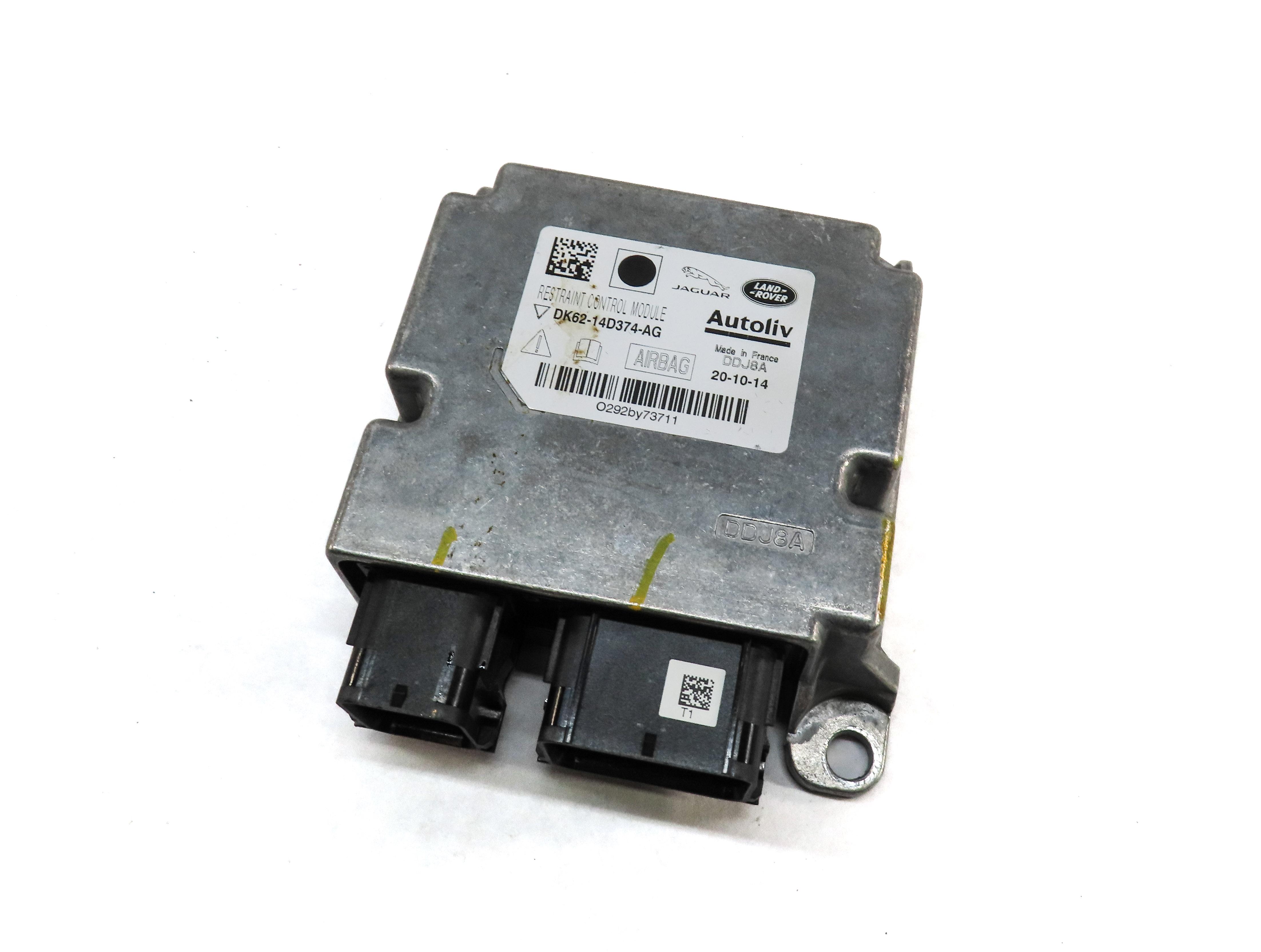 2015 LAND RANGE ROVER EVOQUE (L538) SEATBELT RESTRAINT SRS CONTROL MODULE — exact item pictured