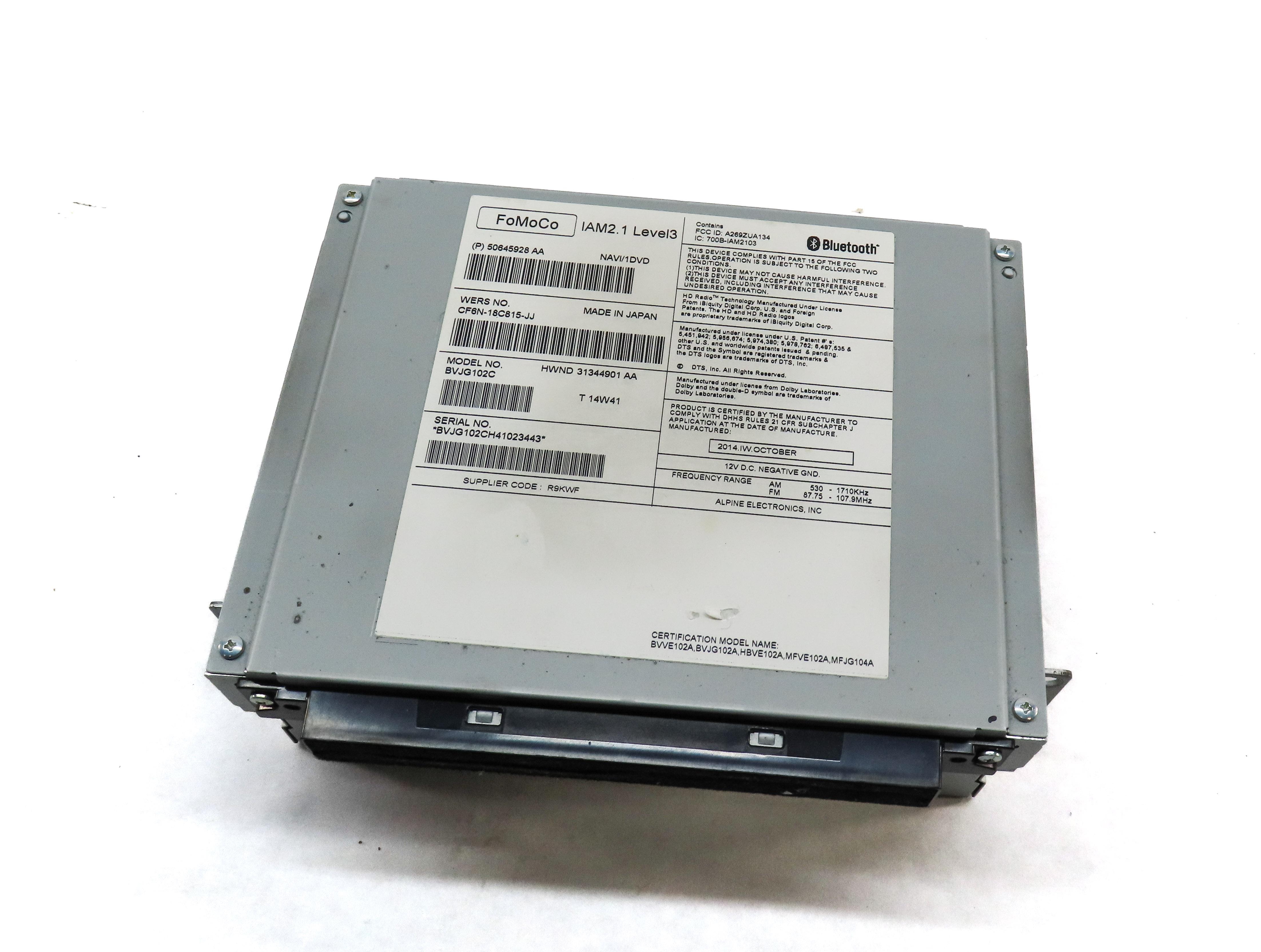 12-16 RANGE ROVER SPORT EVOQUE LR4 (L320 L405 L494 L538) CD NAV STEREO RECEIVER — exact item pictured