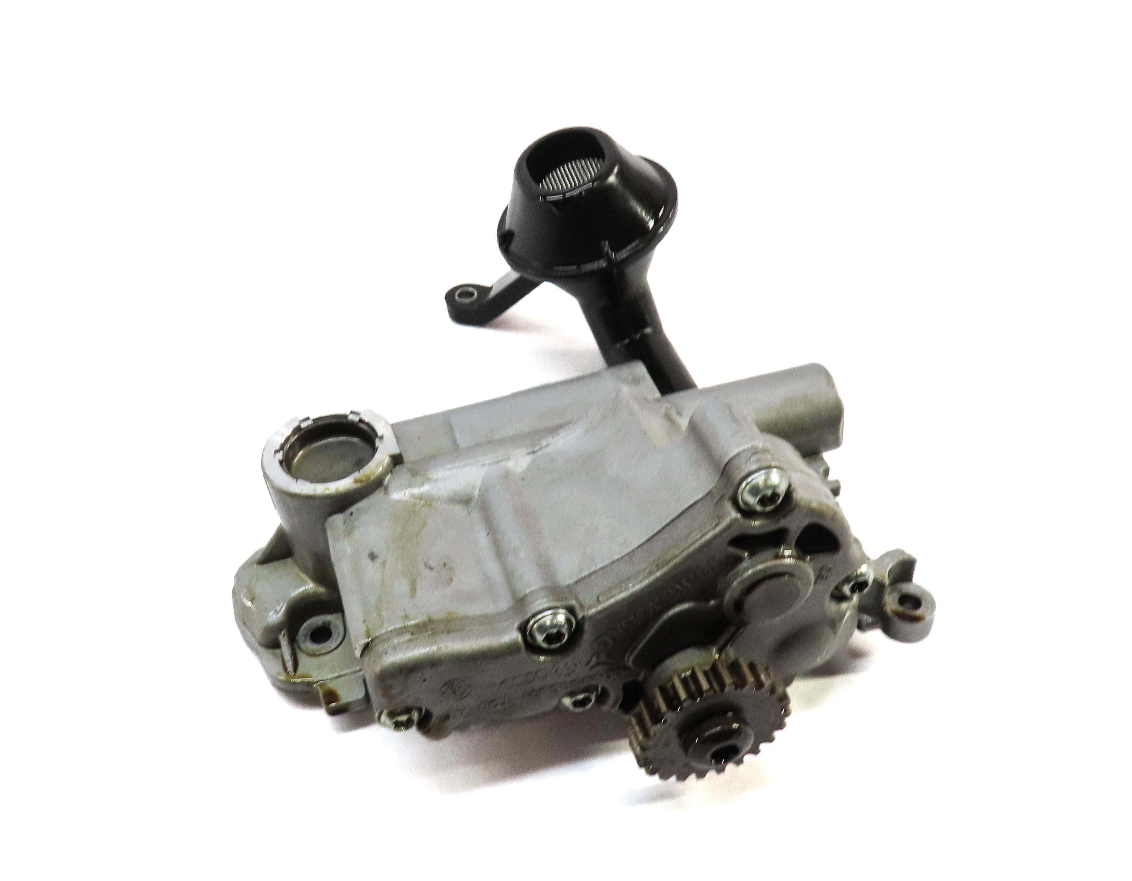 2017 AUDI Q3 (8U) 2.0L CCTA TURBO ENGINE OIL PUMP w/ PICKUP TUBE — exact item pictured