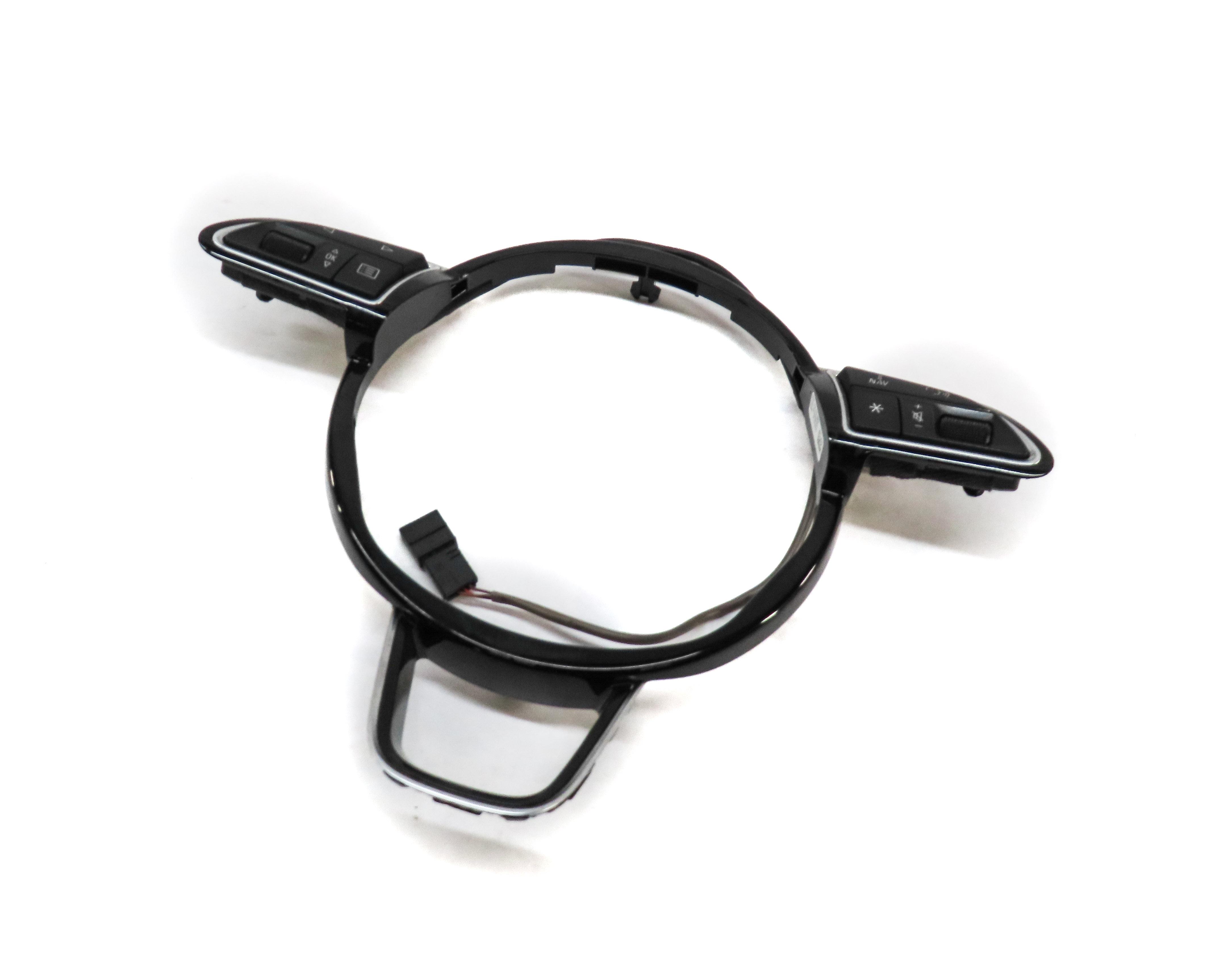 2017 AUDI Q3 (8U) LEFT & RIGHT STEERING WHEEL SWITCH BUTTON SET-2 — exact item pictured