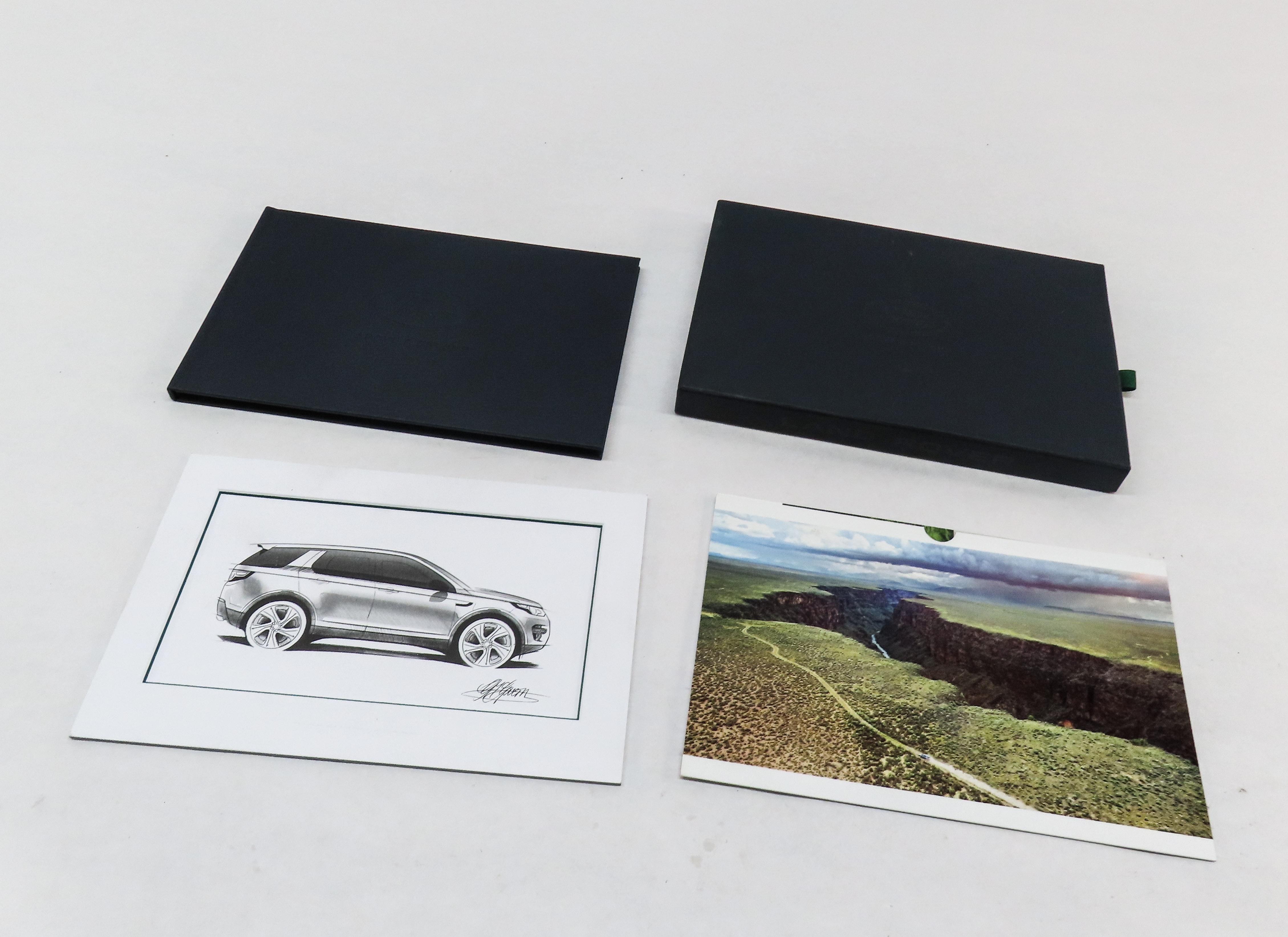 2017 LAND ROVER DISCOVERY SPORT L550 OWNERS ABOVE & BEYOND BOOK SET & CARRY CASE — exact item pictured