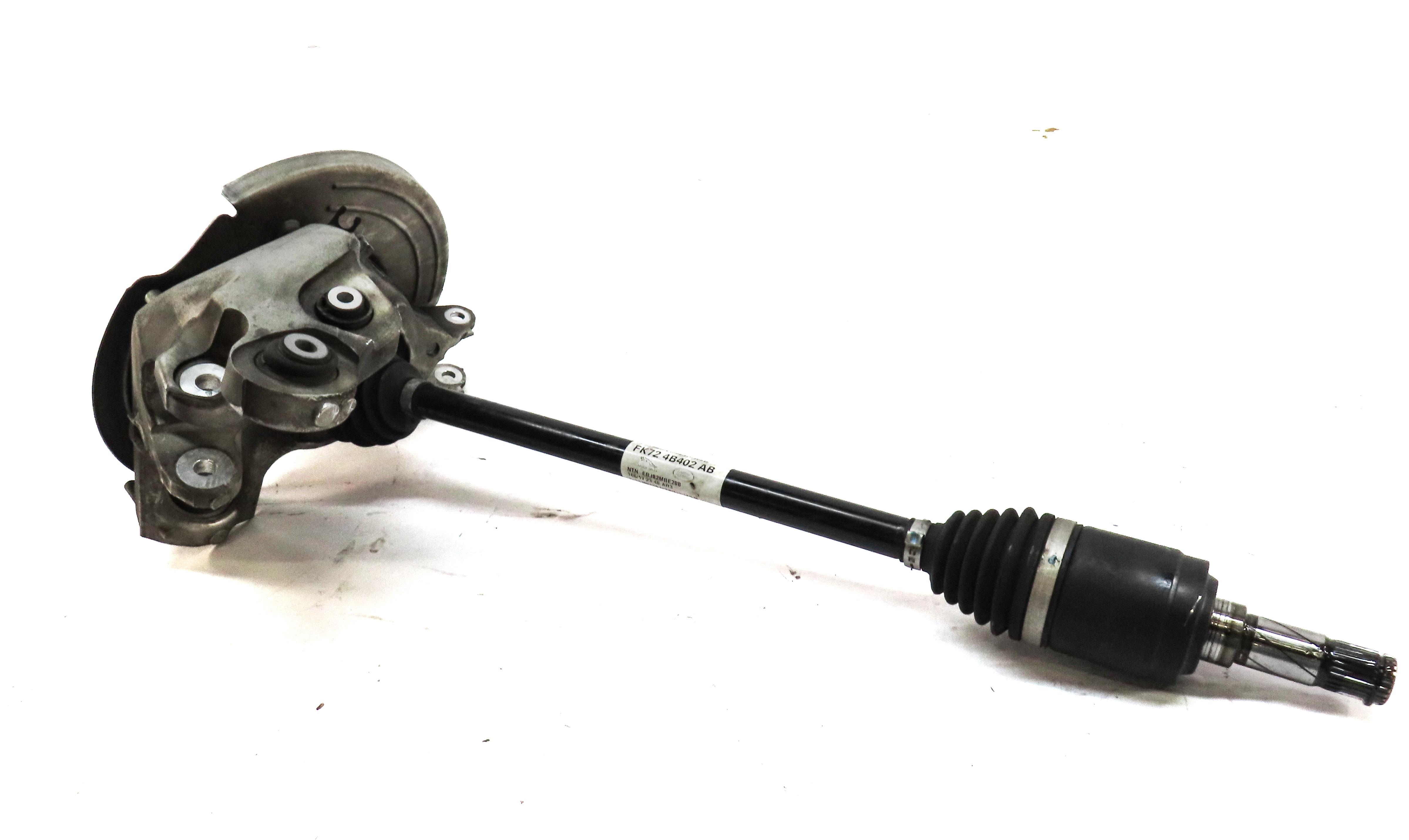 15-19 DISCOVERY SPORT (L550) REAR RIGHT PASSENGER SPINDLE KNUCKLE w/ AXLE SHAFT — exact item pictured
