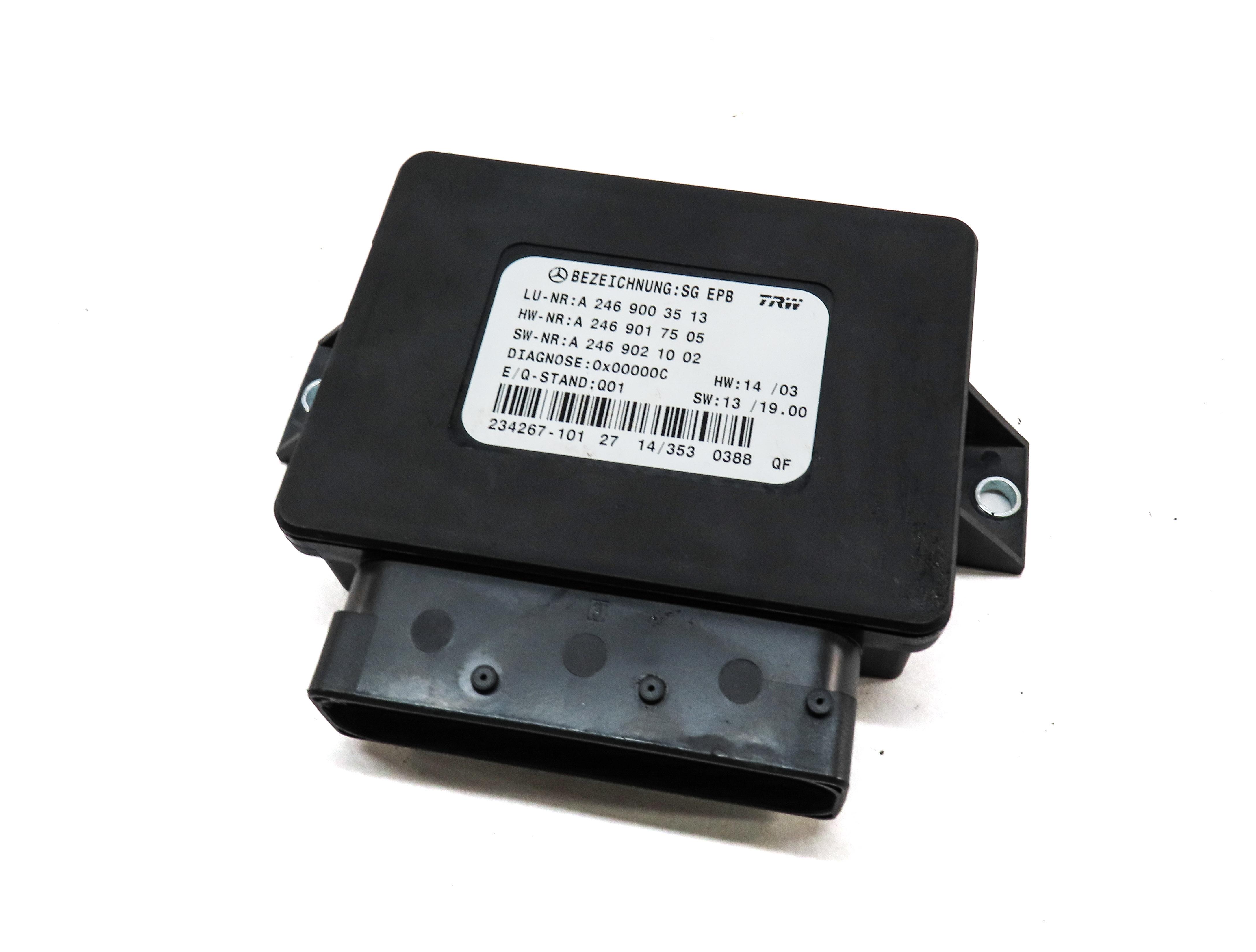 14-19 MERCEDES B250 CLA250 GL350 GL450 GL550 ML350 ML550 - PARKING BRAKE MODULE — exact item pictured