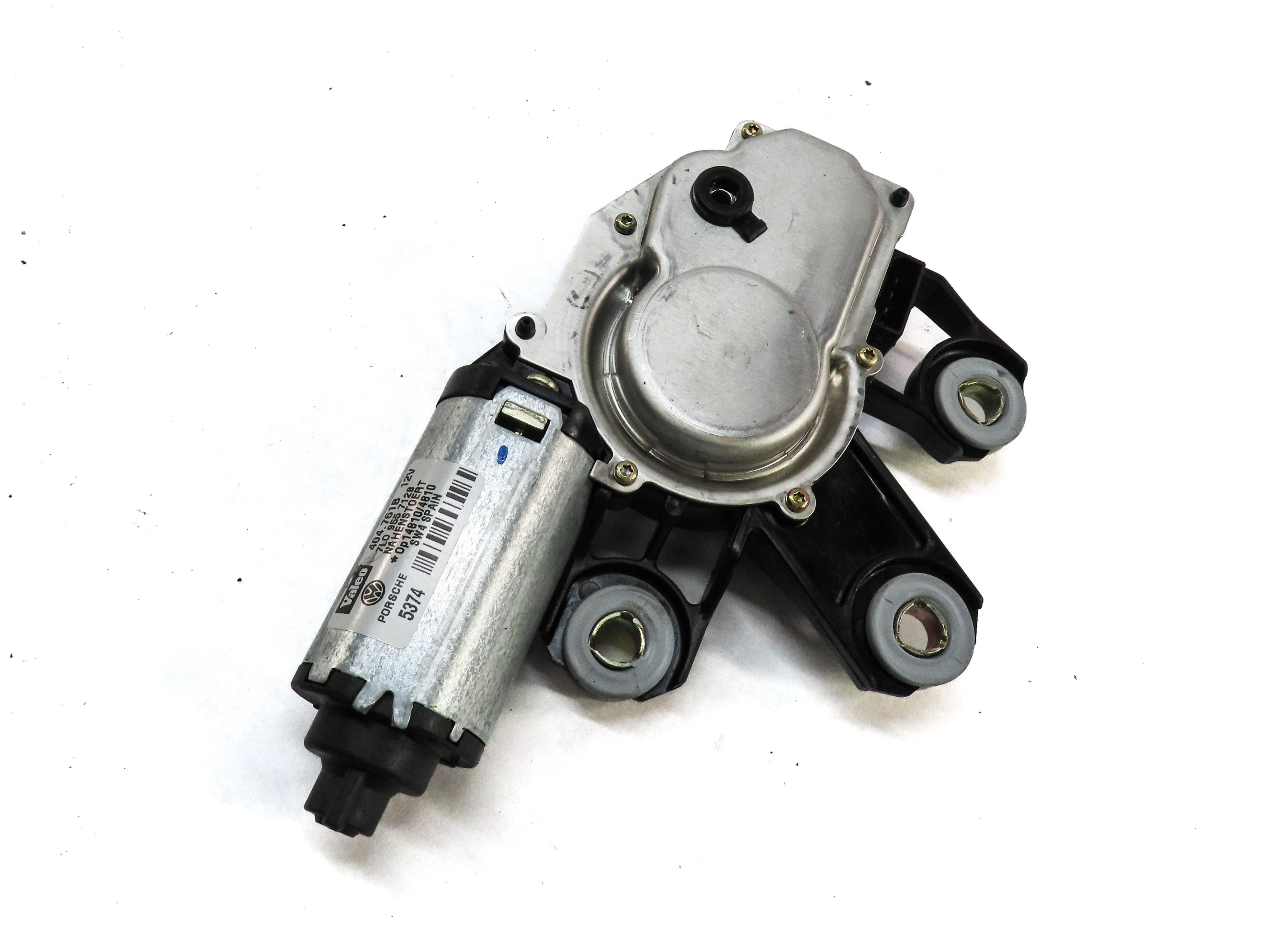 2003-2010 PORSCHE CAYENNE (955 957) TRUNK HATCH GATE REAR WIPER MOTOR — exact item pictured