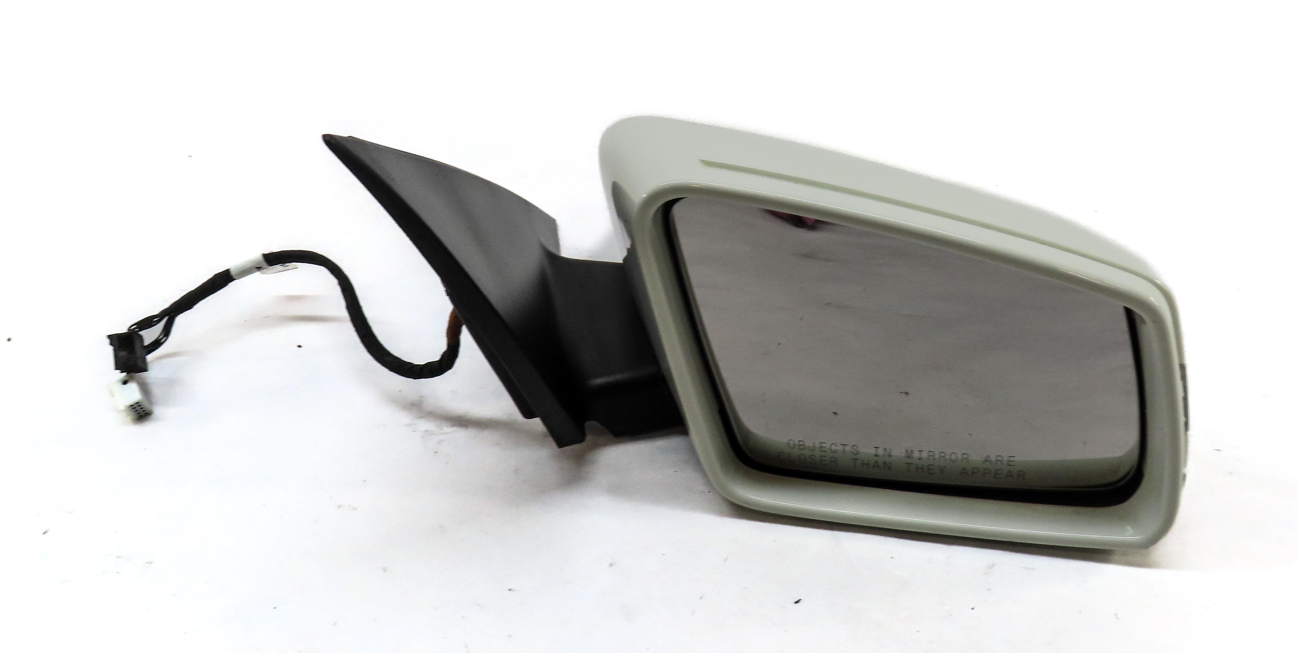 12-14 MERCEDES C-CLASS (W204) RIGHT HEATED AUTODIM MEMORY DOOR MIRROR (WHITE) — exact item pictured