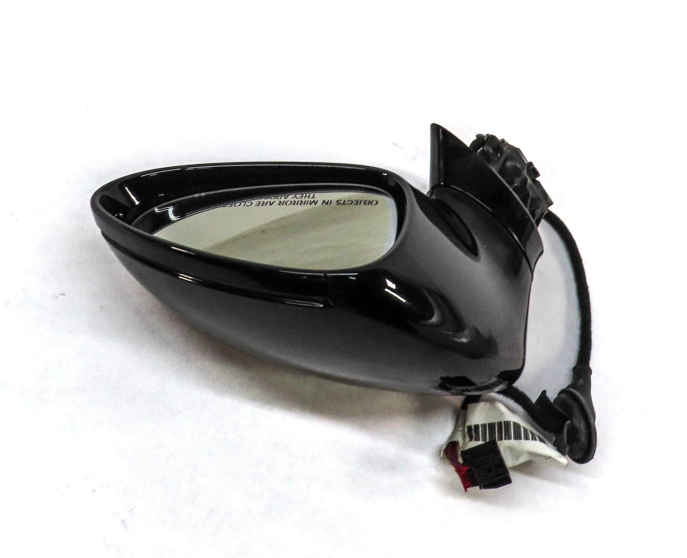 10-13 PORSCHE PANAMERA (970 G1) RIGHT P-FOLD MEMORY HEATED DOOR MIRROR BLACK A1 — exact item pictured