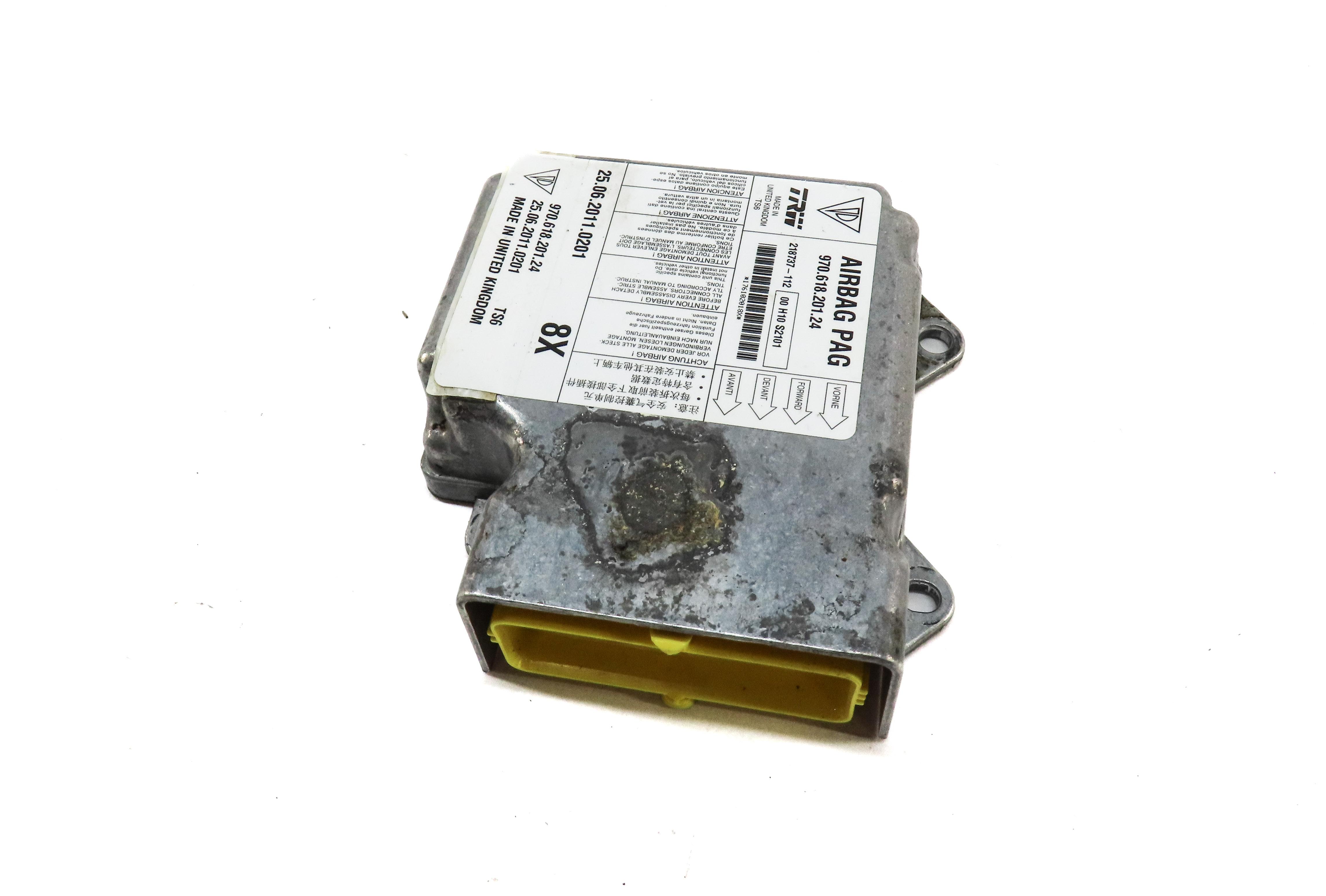 2010-2012 PORSCHE PANAMERA (970 G1) MAIN PRIMARY SRS BAG CONTROL MODULE — exact item pictured