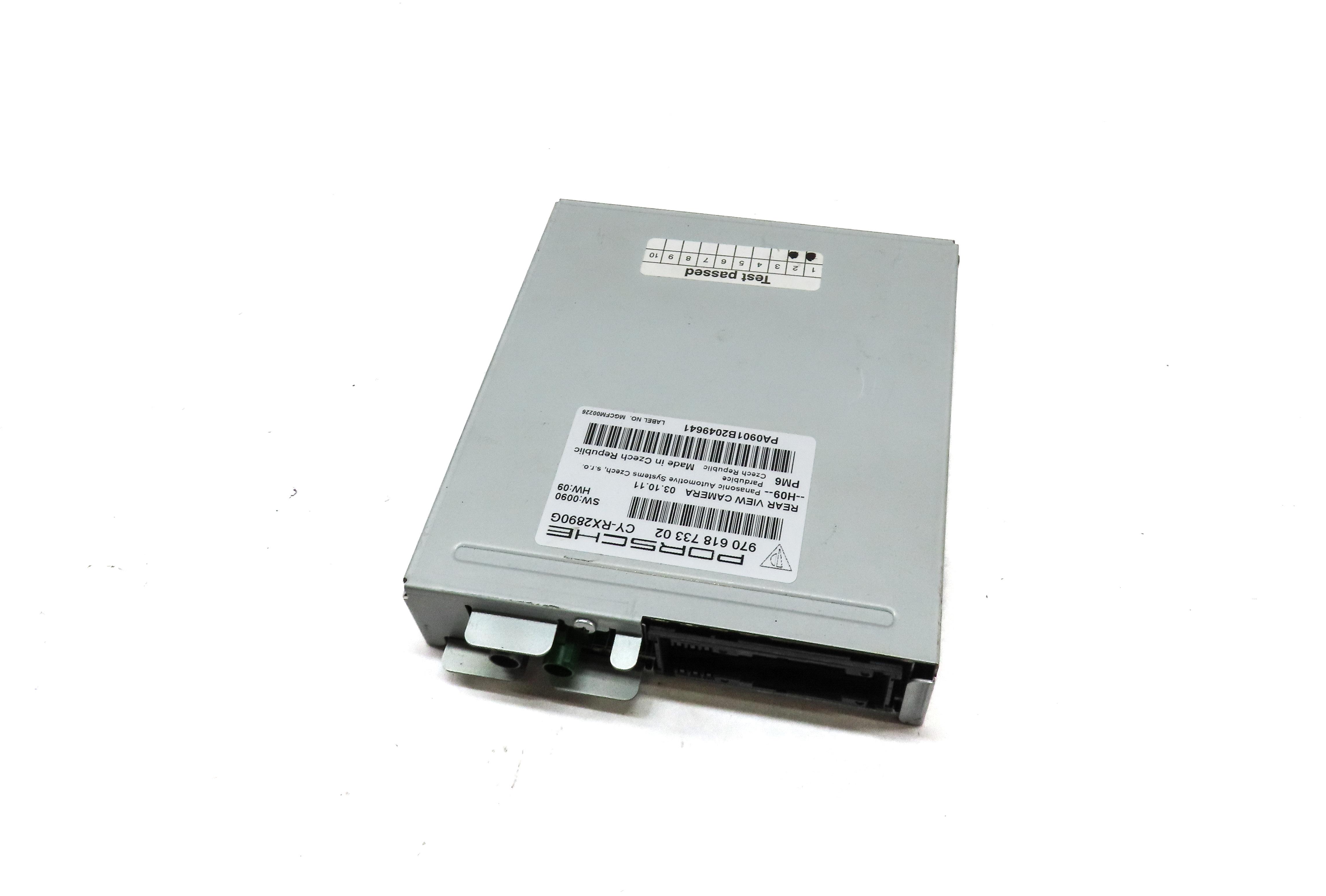 2012 PORSCHE PANAMERA (970 G1) REARVIEW CAMERA CONTROL MODULE 97061873302 — exact item pictured