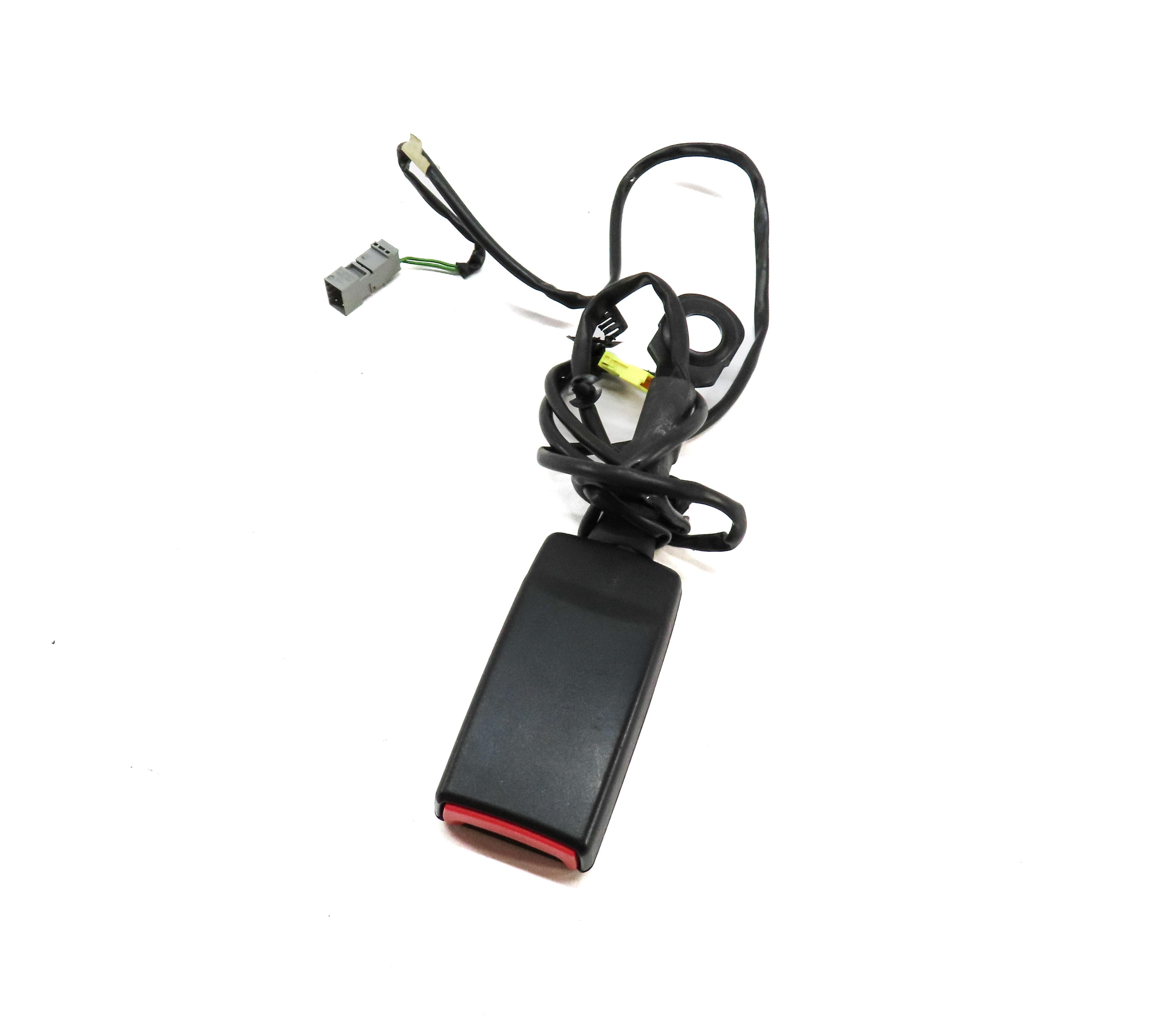 10-16 PORSCHE PANAMERA (970 G1) RIGHT FRONT PASSENGER SEATBELT RECEIVER (BLACK) — exact item pictured